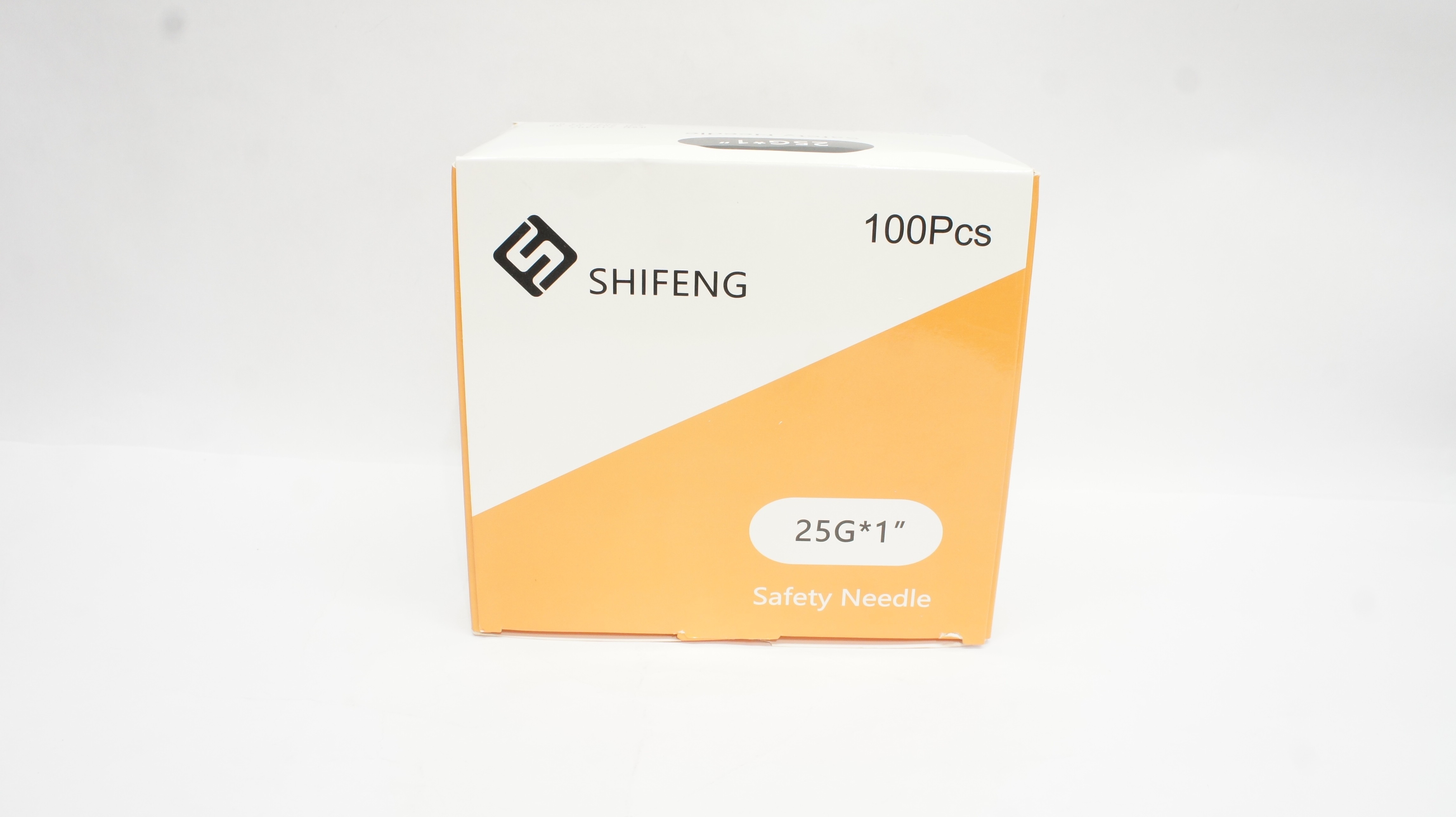 Chengdu Xinjin Shifeng N-2510 Safety Ndle 25G x 1inch - Box of 100