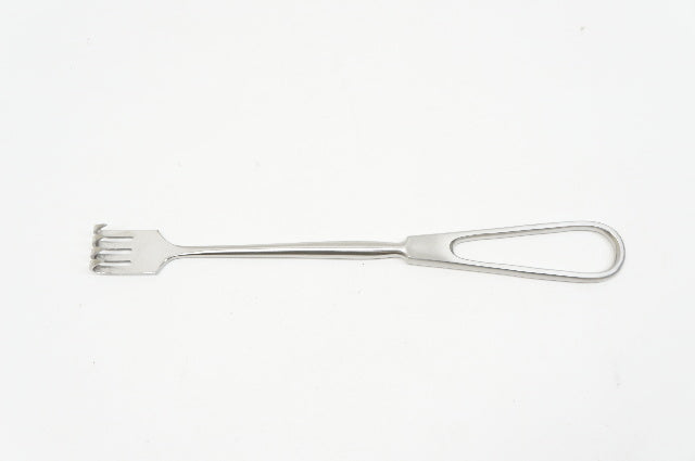 Superior 3-912 Volkman Retractor, 4 Prong, SH, Ring Handle