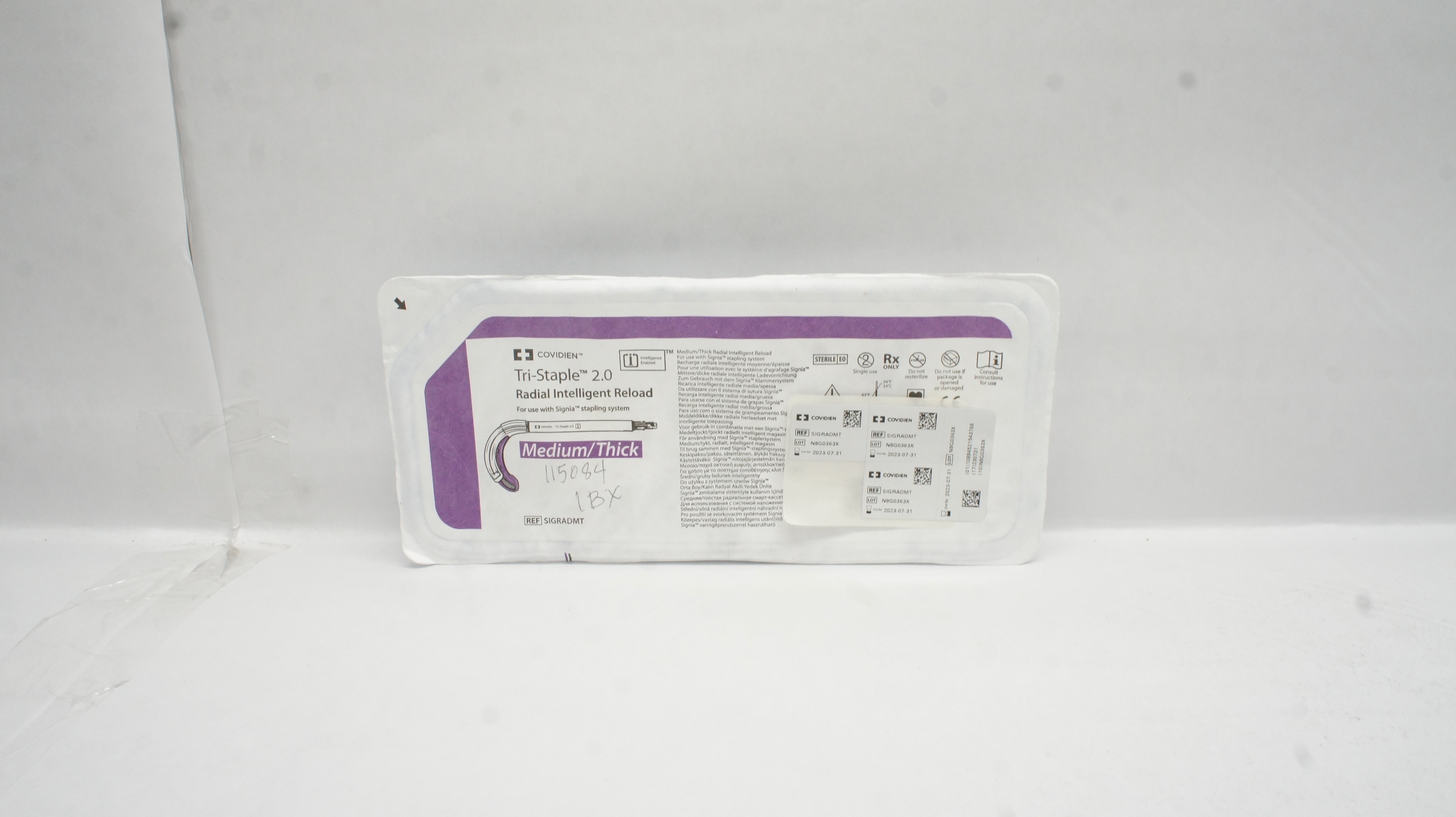 Covidien SIGRADMT Tri-Staple 2.0 Radial Intelligent Reload, Medium/Thick (x)