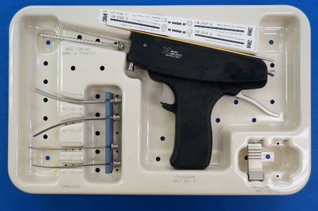 Bionx Implants Mac 1100-01 Crossbow Arrow Inserter with Sterilization Case