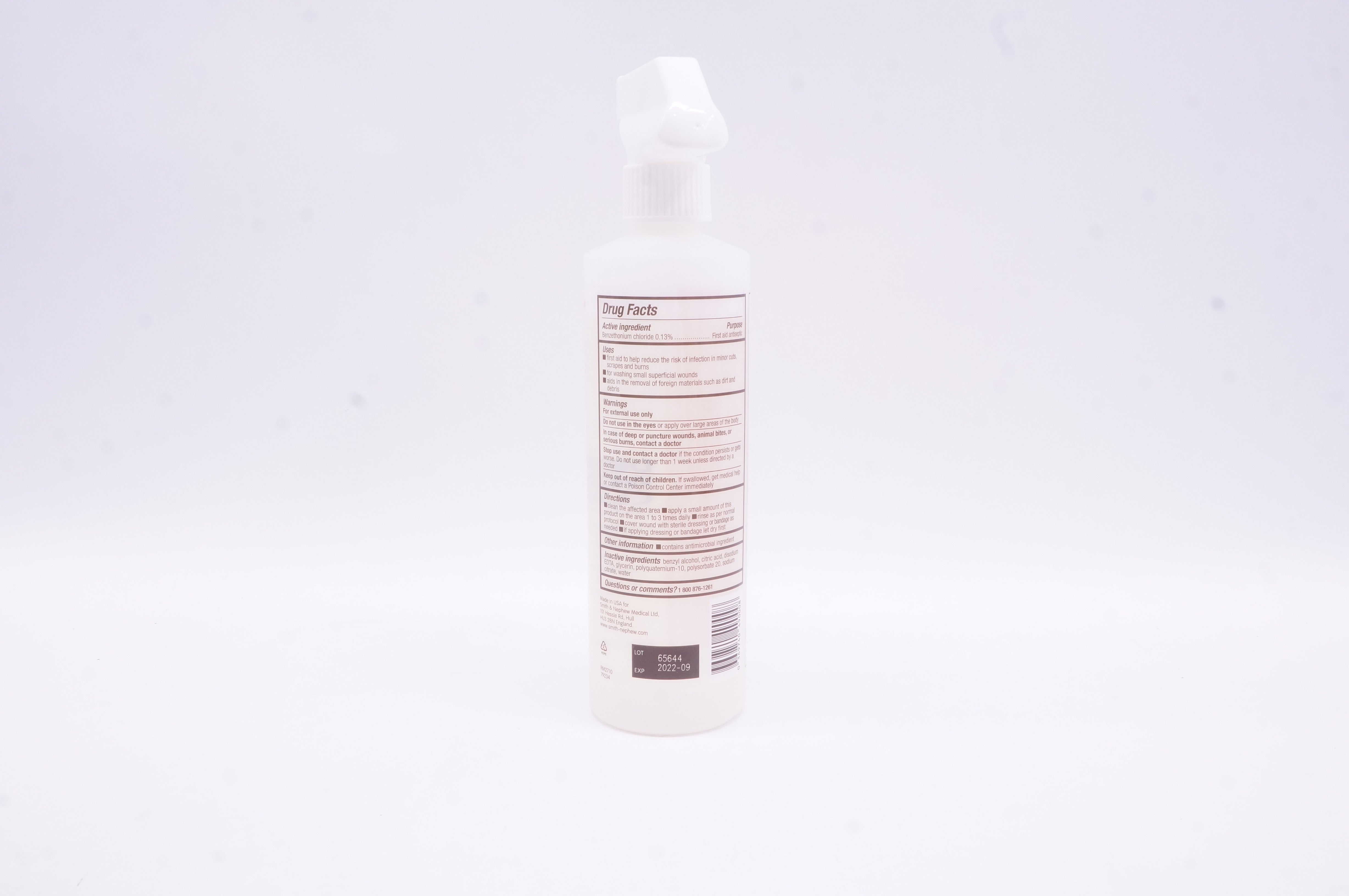 Smith&Nephew 449000 Dermal Woud Cleanser