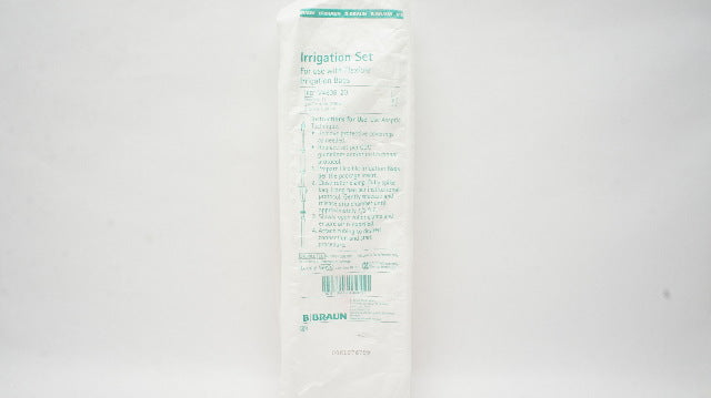 Braun V4608-20 Single Bag Irrigation Set 82inch x 0.281inch 10 drops/mL