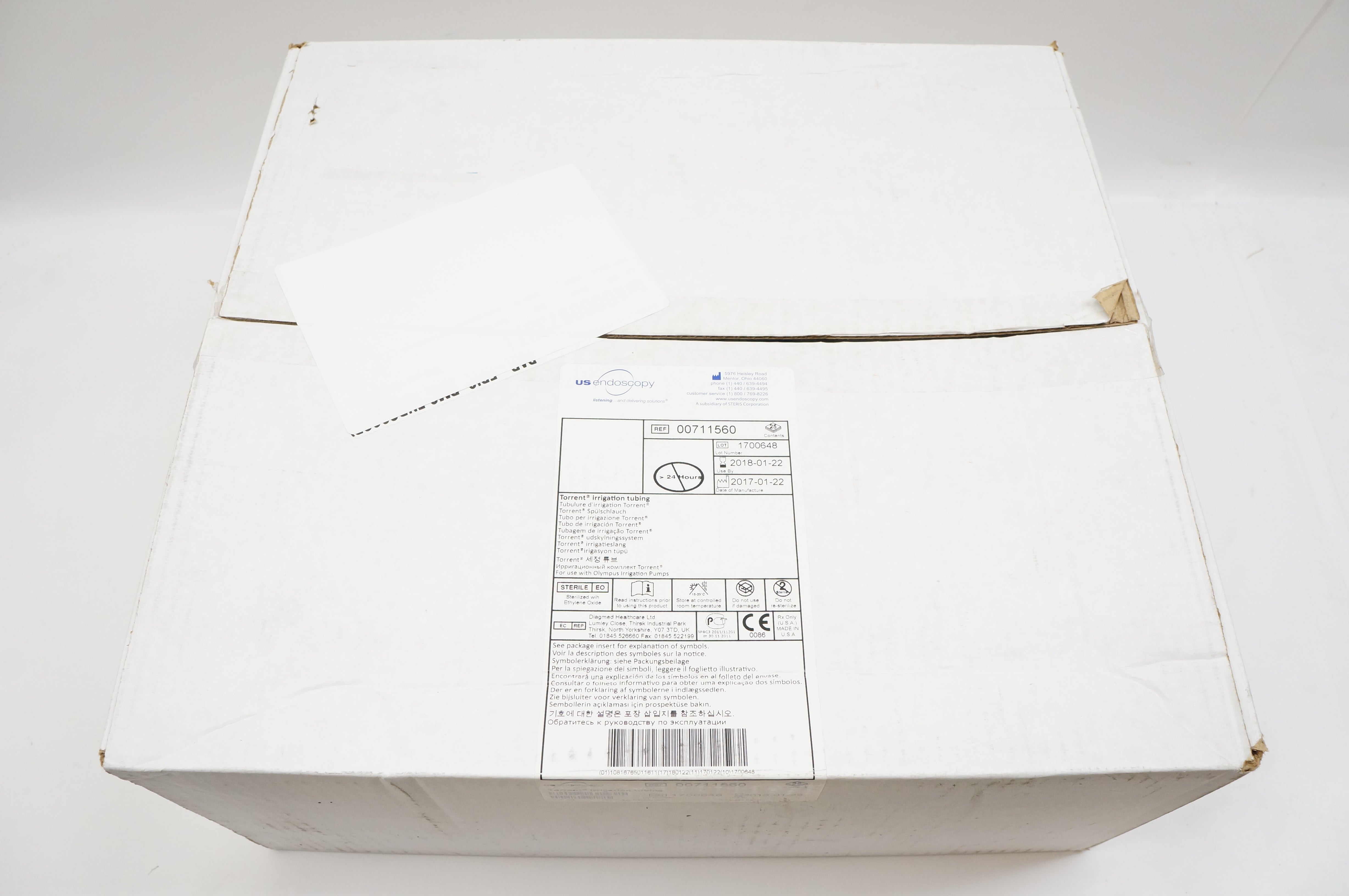 US Endoscopoy 00711560 Torrent Irrigation Tubing (x) - Box of 21