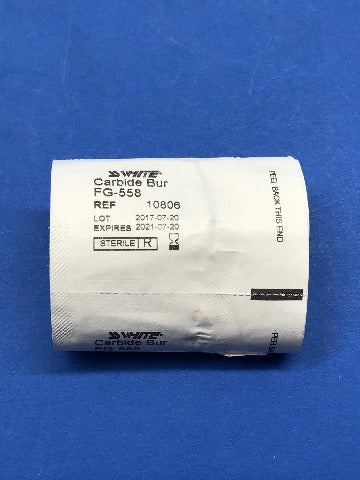 SS White 10806 Carbide Bur FG-558  ~ Roll of 25