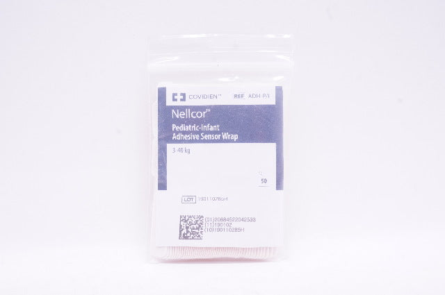 Covidien ADH-P/I Nellcor Pediatric-Infant Adhesive Sensor Warp 3-40kg - Box of 50