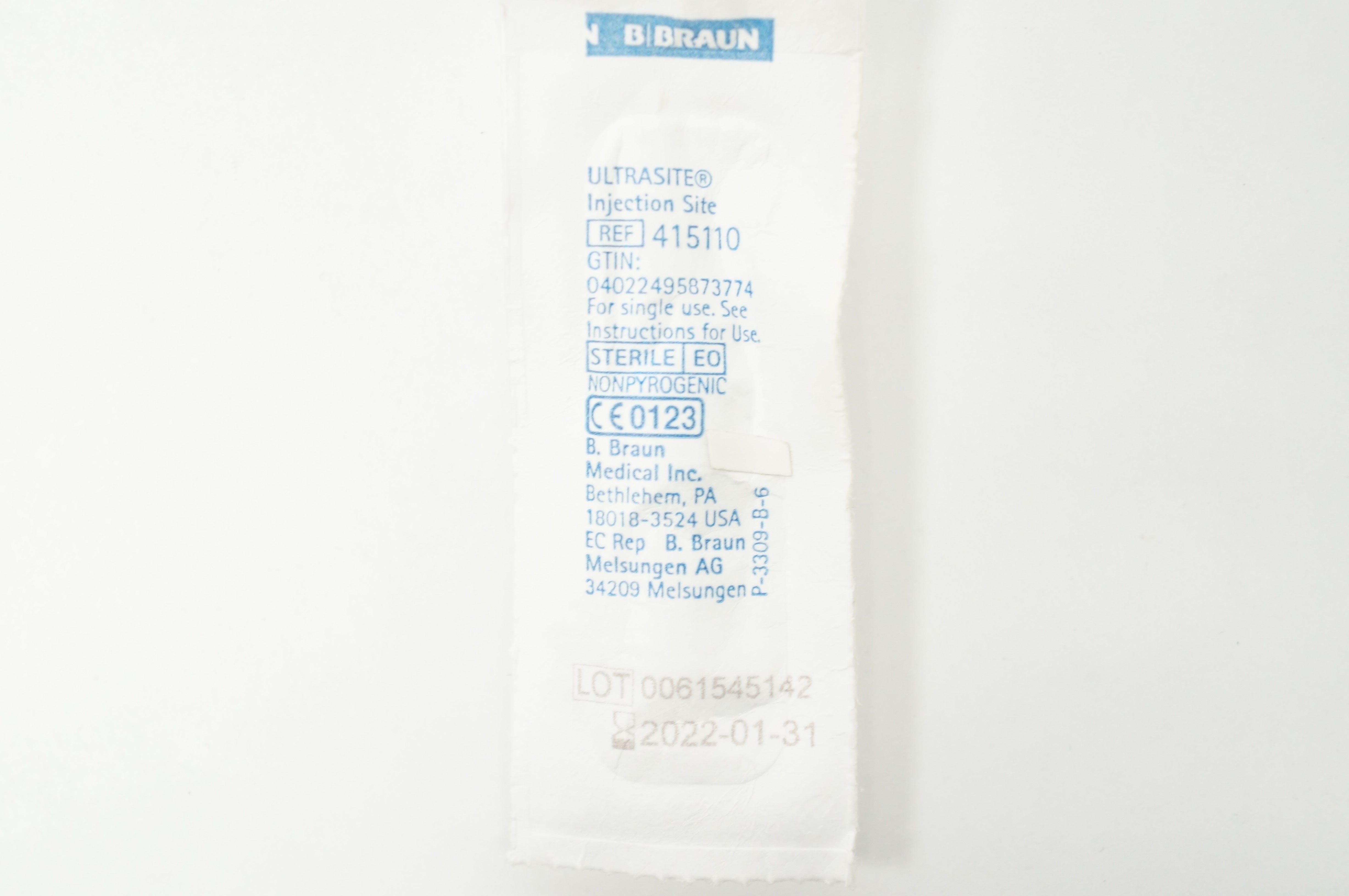 Braun 415110 Teva Tevadaptor Luer Lock Adaptor