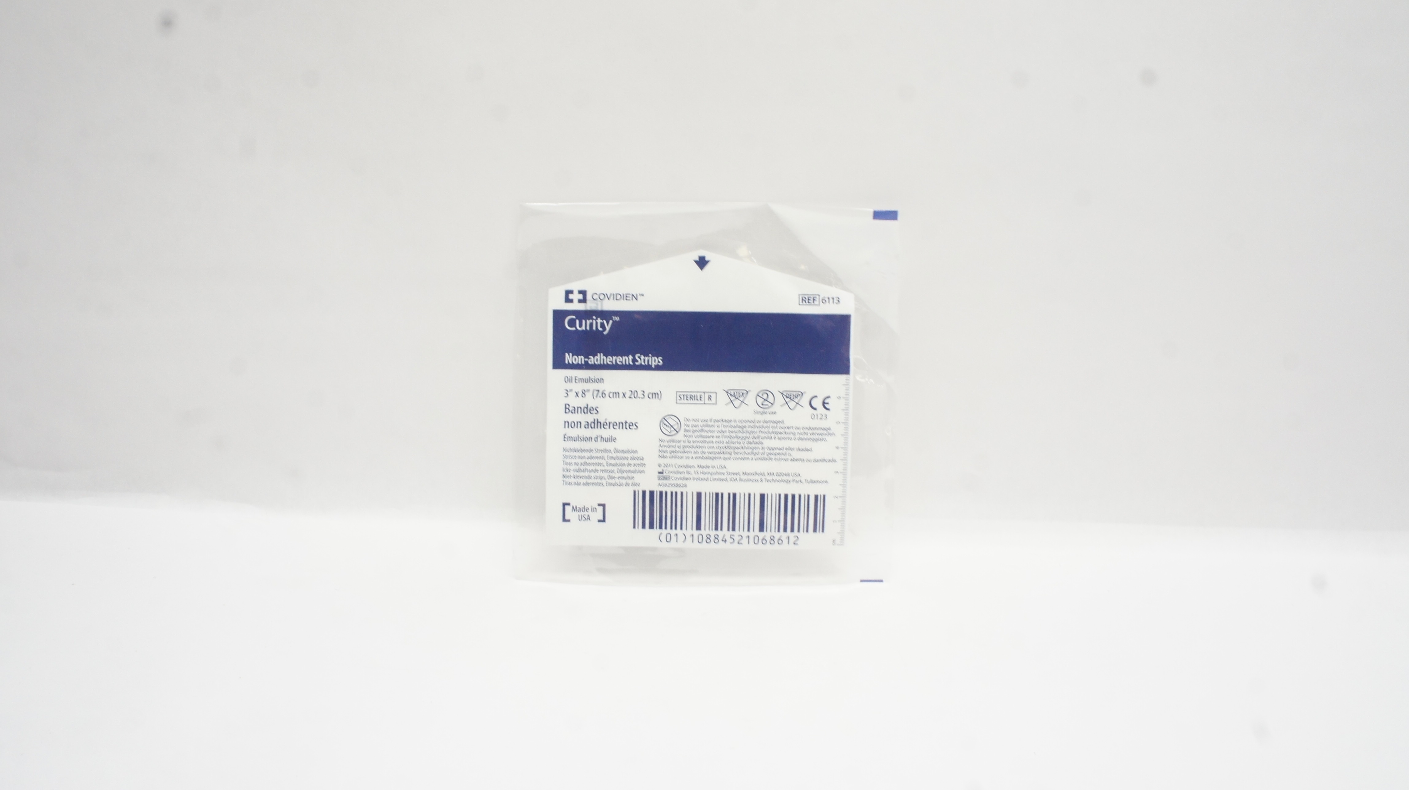 Covidien 6113 Curity Non-Adherent Strips 3inch x 8inch (x)