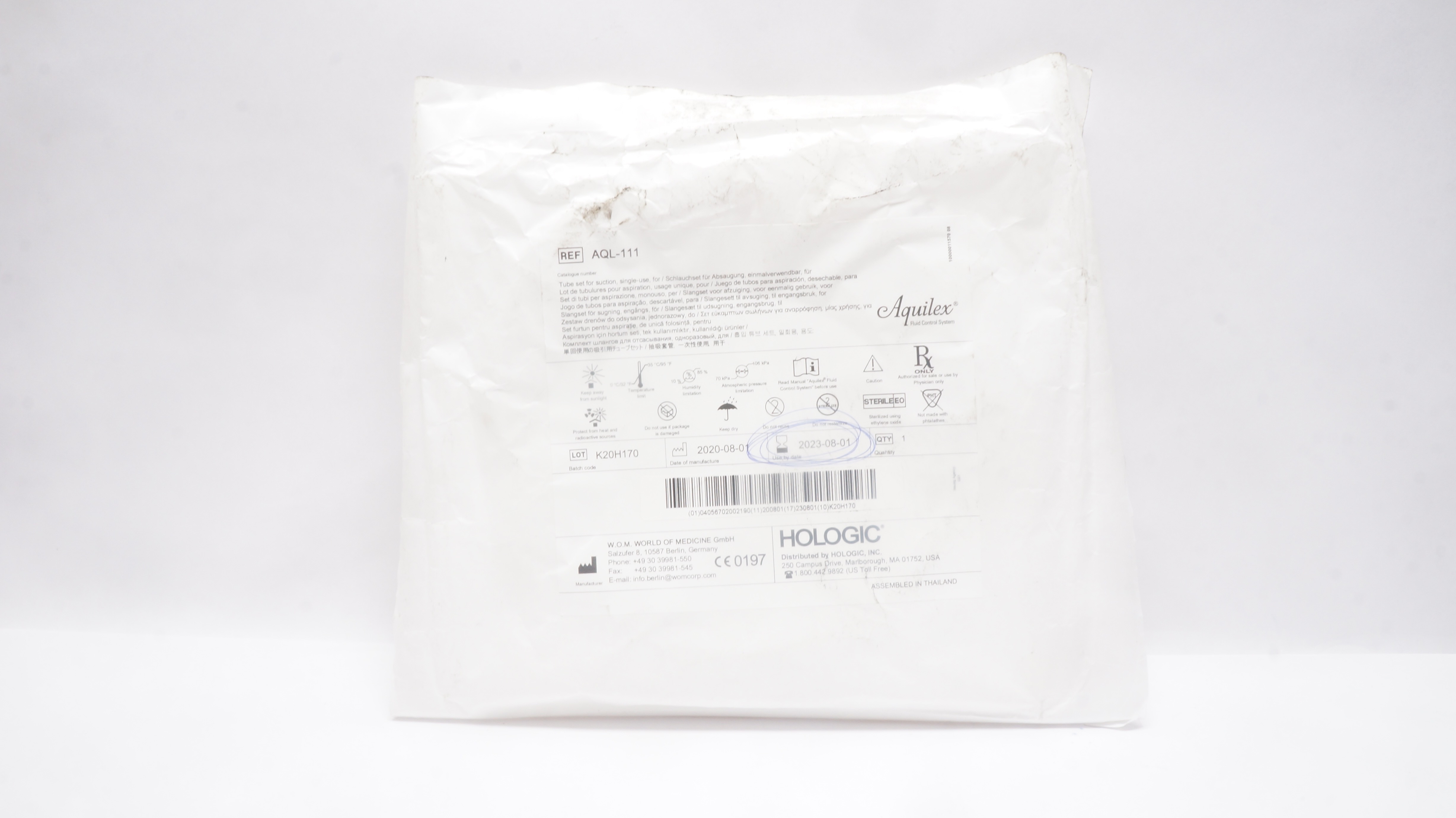 Hologic AQL-111 Aquilex Tube Set for Suction (x)