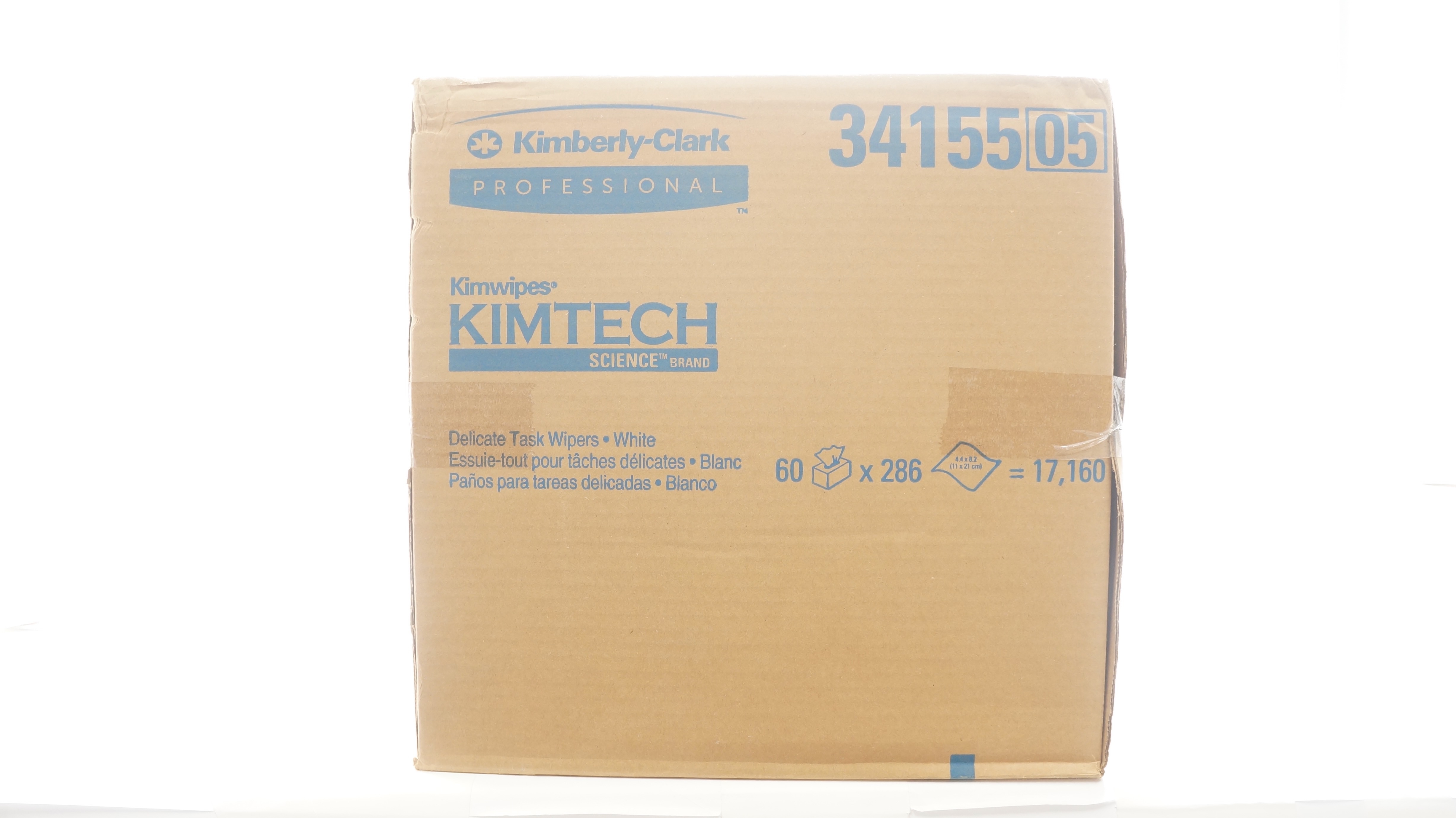 Kimberly-Clark 34155 Delicate Task Wipers - Box of 286 x 60