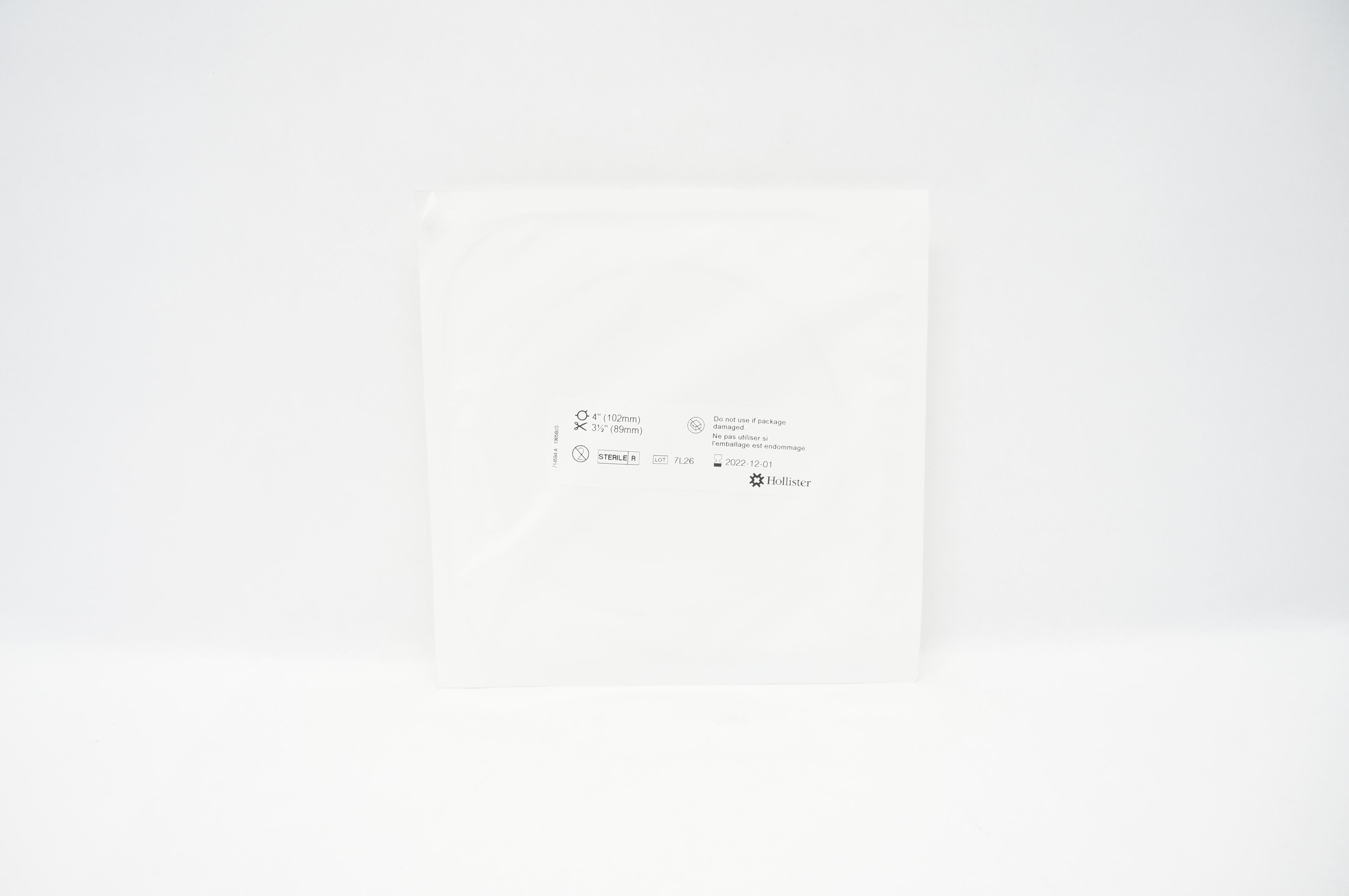 Hollister 4Inch x 3 1/2Inch