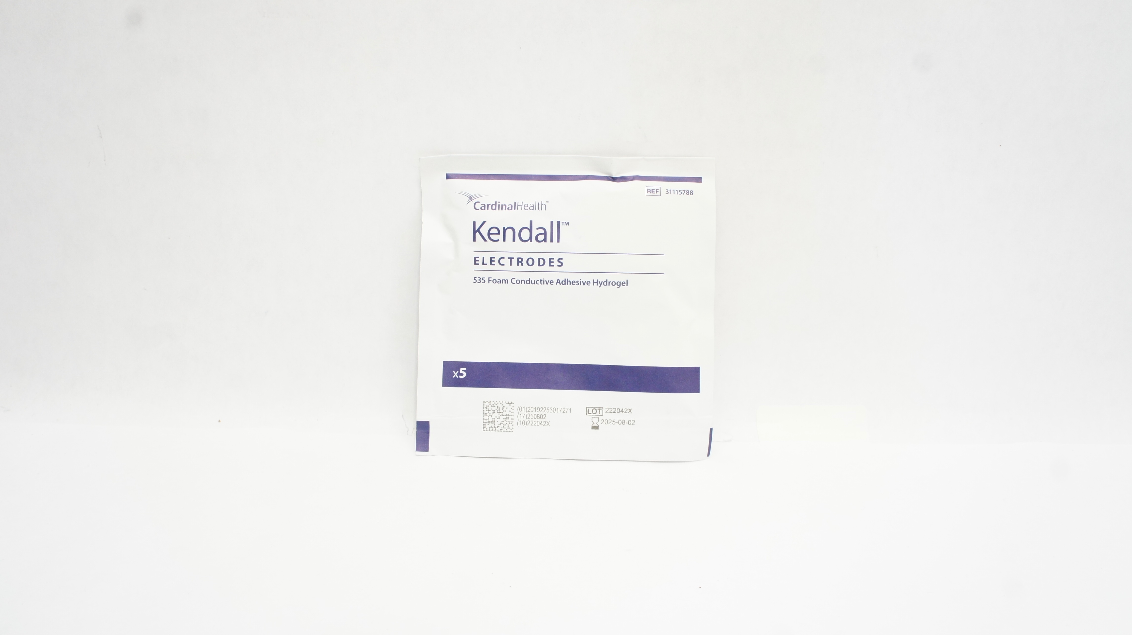 Cardinal Health 31115788 Kendall 535 Foam Conductive Electrodes - Pack of 5