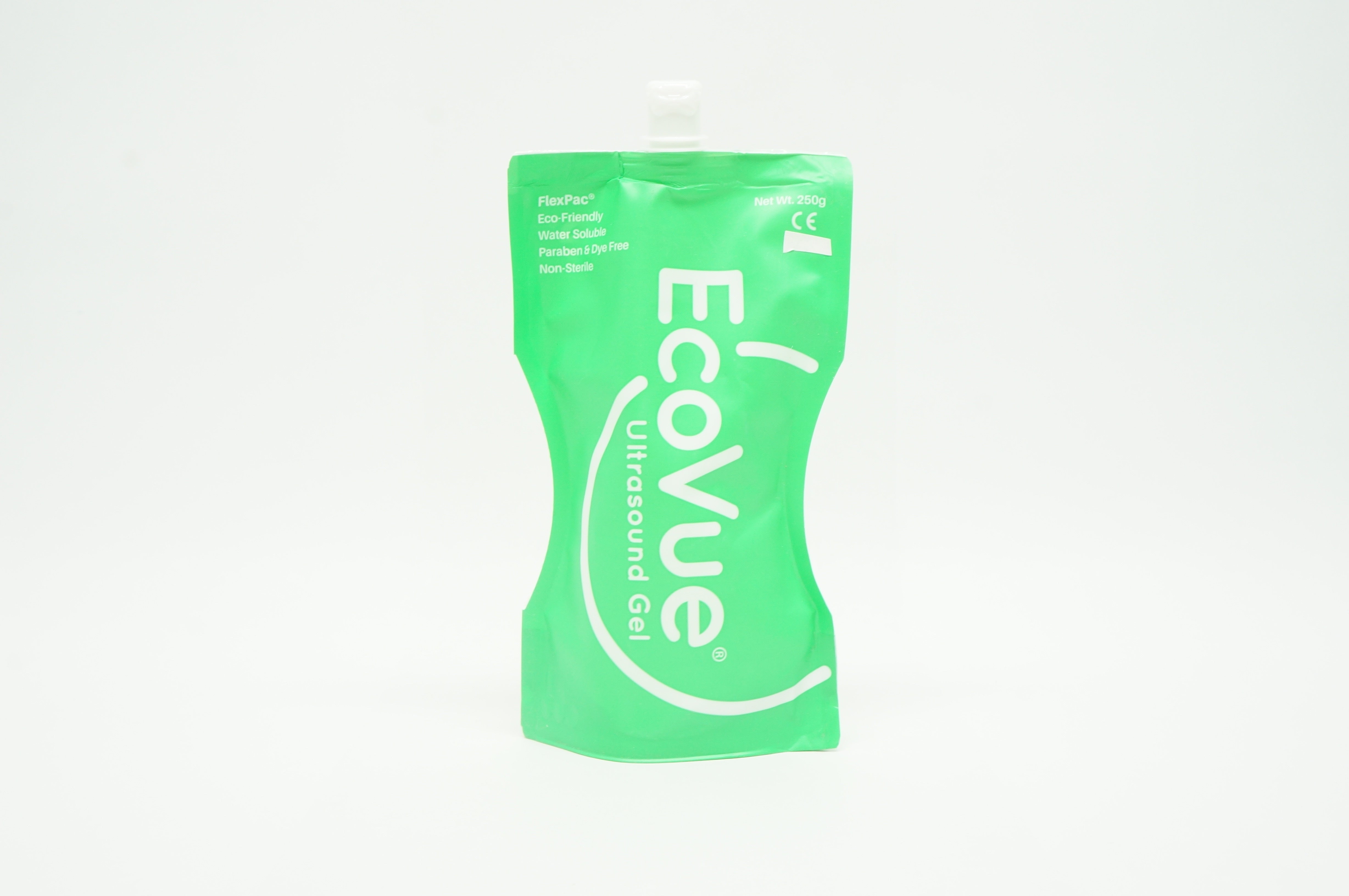 HR Pharmaceuticals 285 EcoVue Ultrasound Gel Eco-Friendly FlexPac 250g
