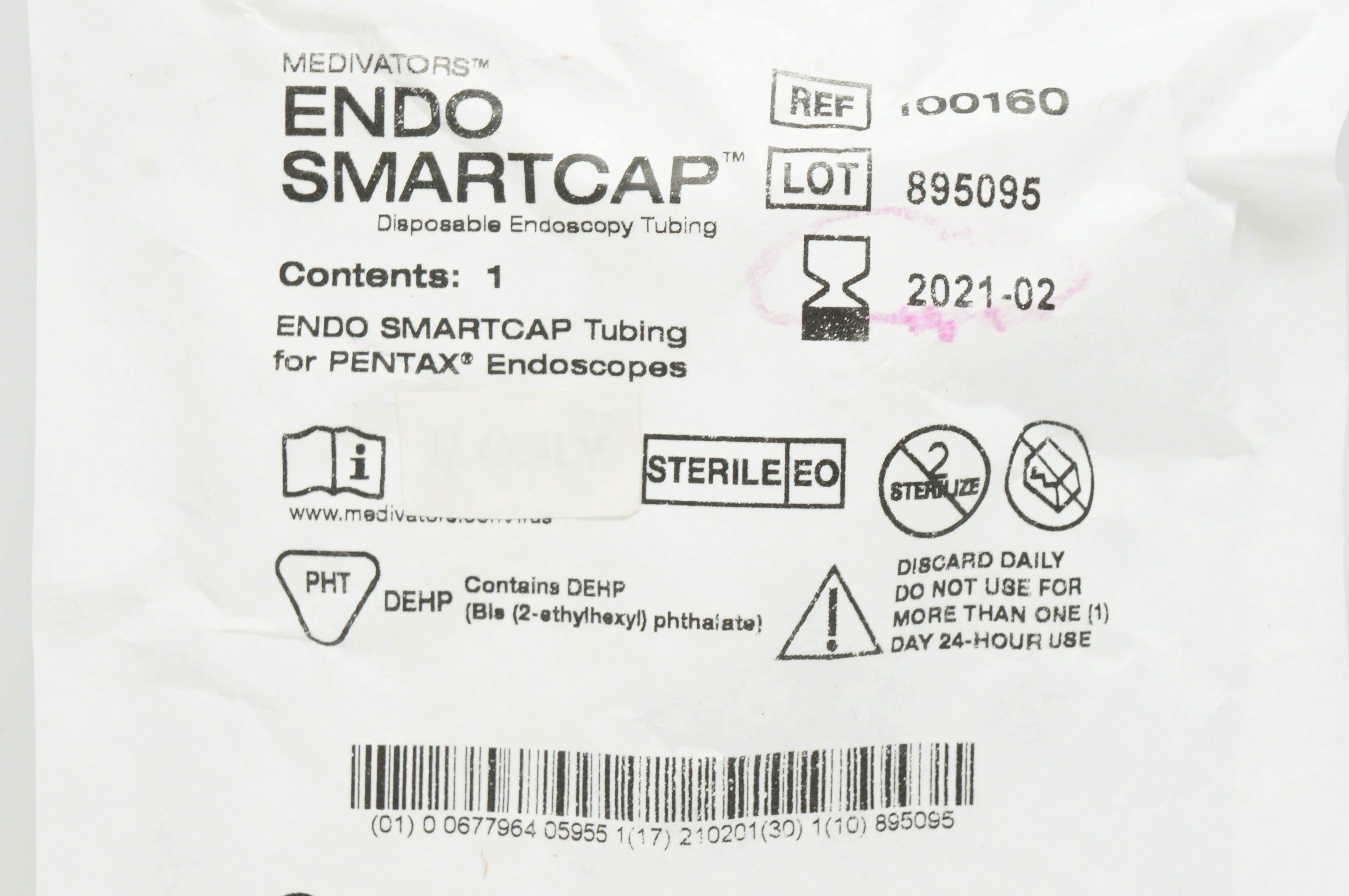 Medivators 100160 ENDO SMARTCAP Disposable Endoscopy Tubing (x)