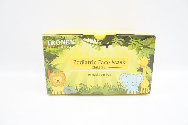 Tronex 5600D Pediatric Face Mask Child Size - Box of 50