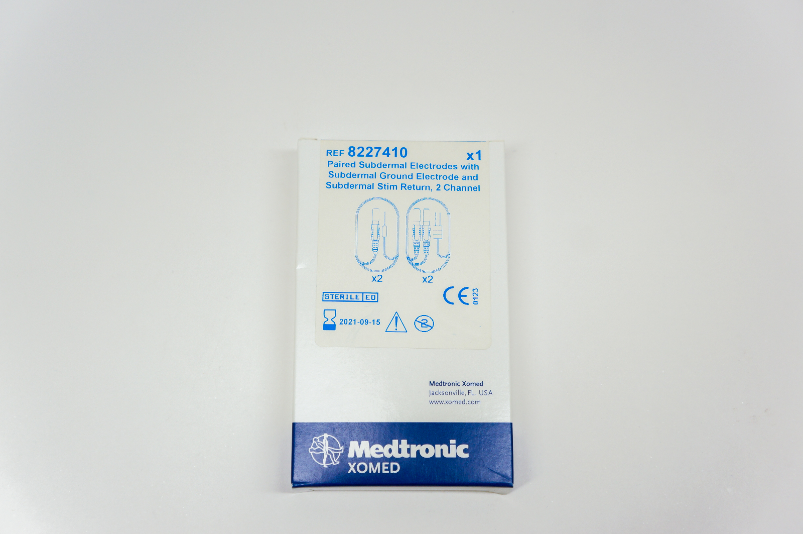 Medtronic 8227410 Paired Subdermal Electodes with Ground Electrode & Stim Return