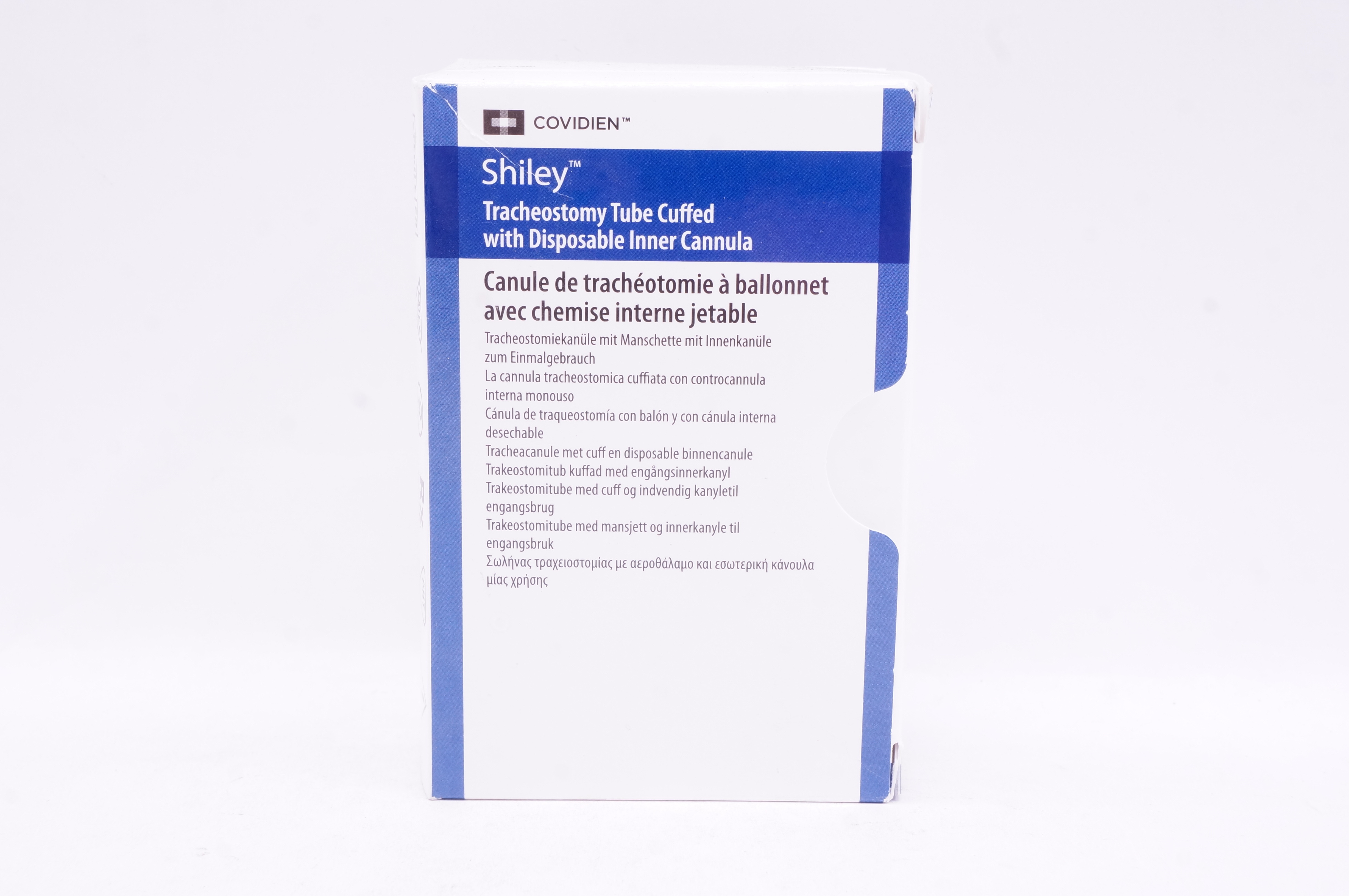 Covidien 4DCT Tracheostomy Tube Cuffed w/Inner Cannula  5.0 x9.4 x 20 x 62mm (x)