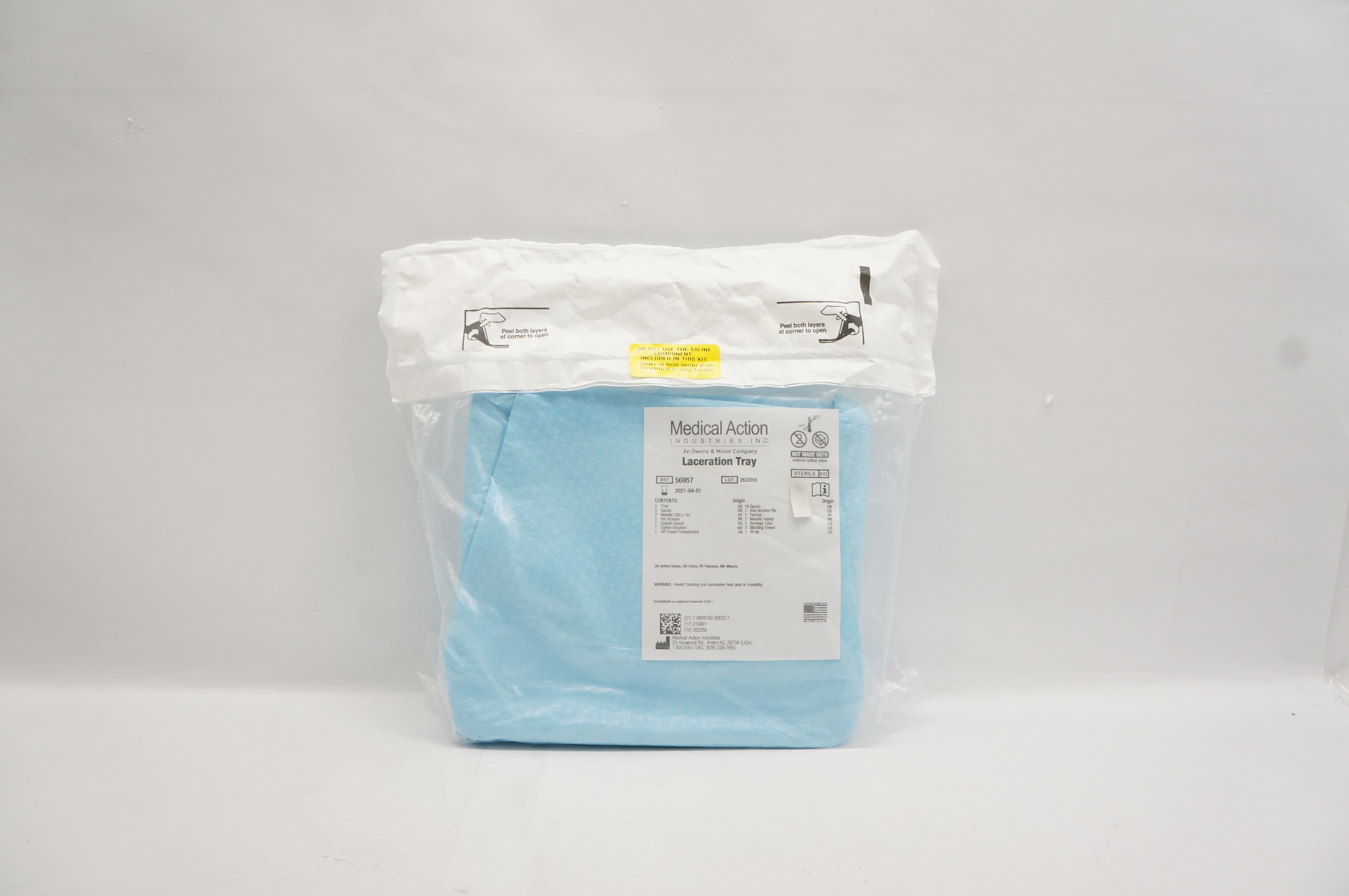 Medical Action 56957 Laceration Tray (x)