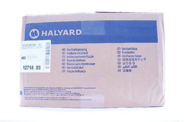 Halyard 12718 One-Step Sterilization Wrap 18 x 18inch - Box of 480
