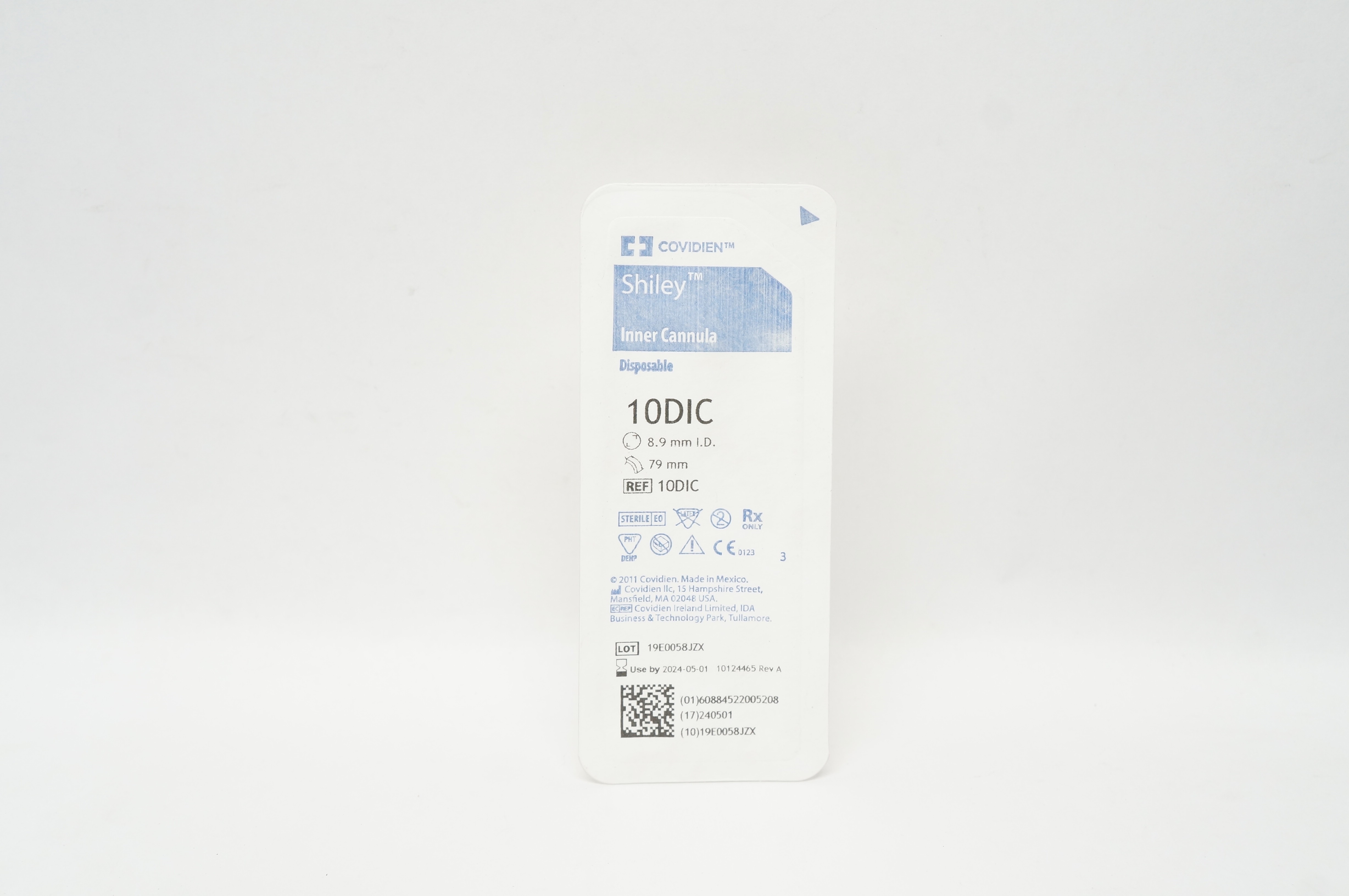 Covidien 10DIC Shiley Disposable Inner Cannula 8.9mm ID x 79mm