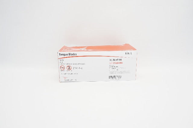 Cardinal Health C1560-006 Senior Tongue Blades 6 inch L - Box of 100