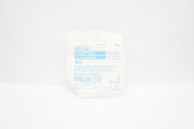 Tyco 31020 Kendall Safe-T-Vac Suction Cath. 10Fr