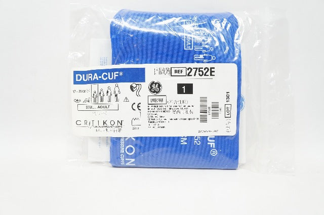 GE 2752E Dura-Cuf Critikon Blood Pressure Cuffs 17-25cm, Small Adult