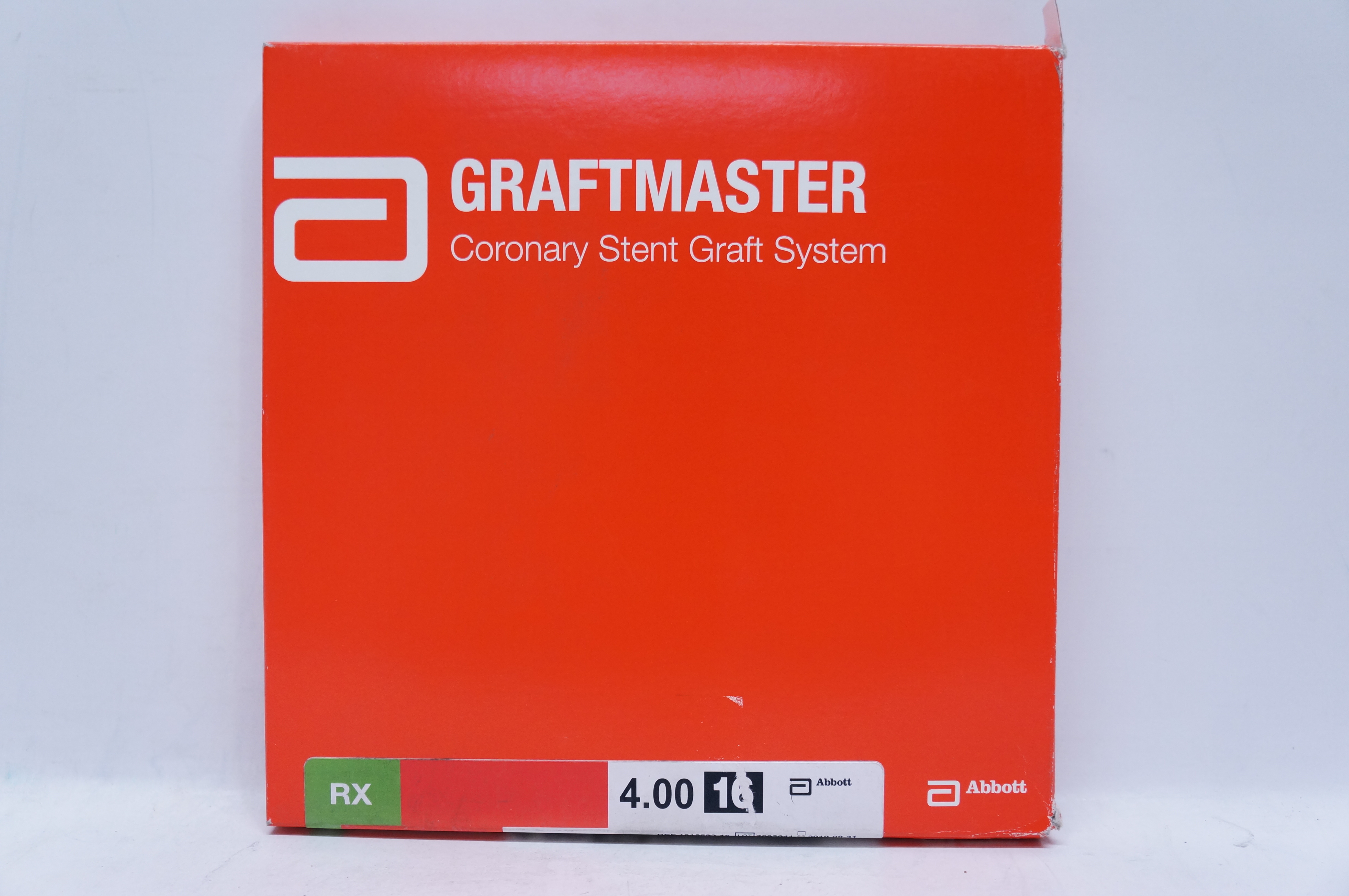 Abbott 1012582-16 GRAFTMASTER Coronary Stnt Graft System 6F, 4mm x 16mm (x)