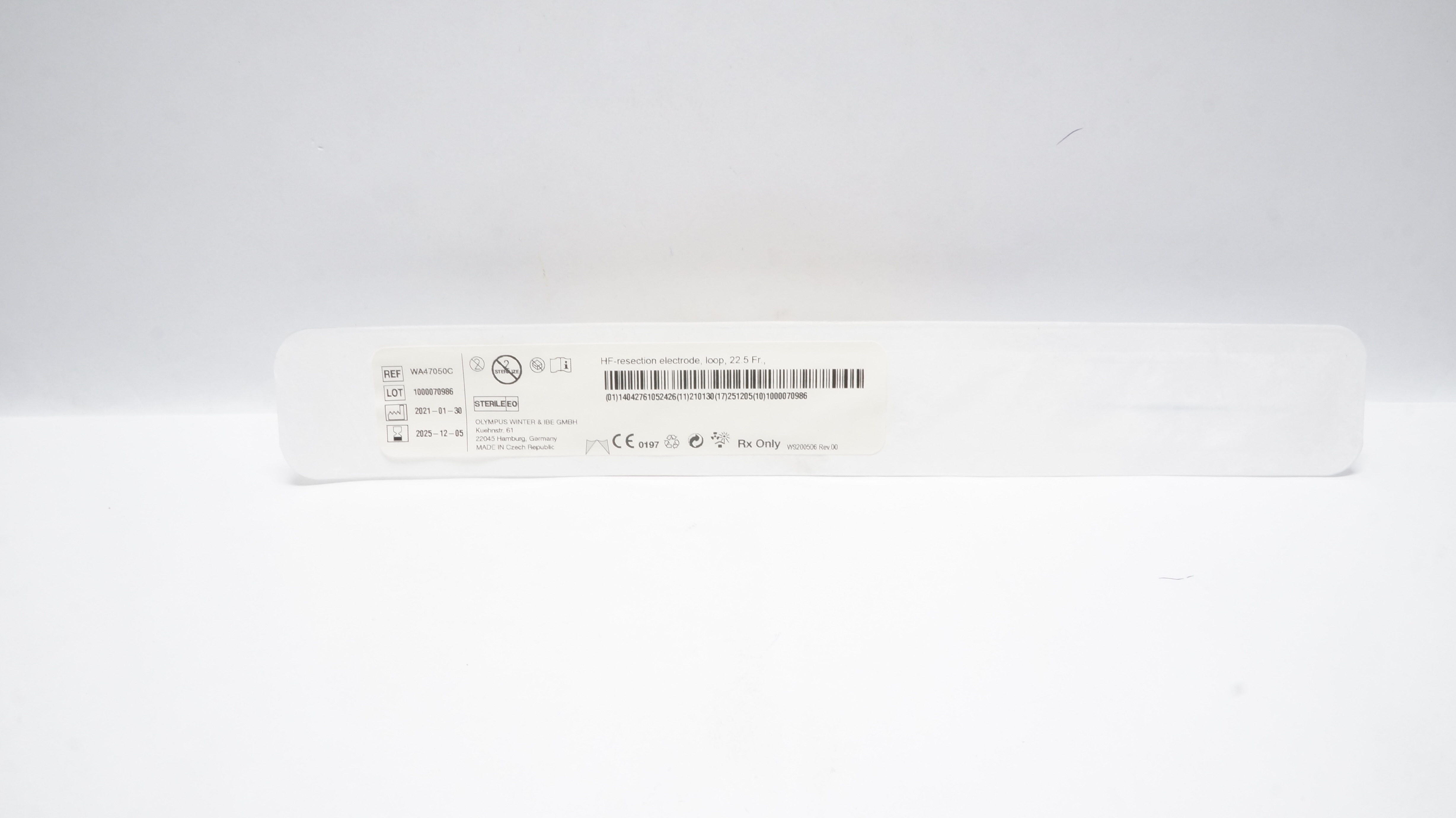 Olympus WA47050C HF Resection Electrode Loop 22.5Fr