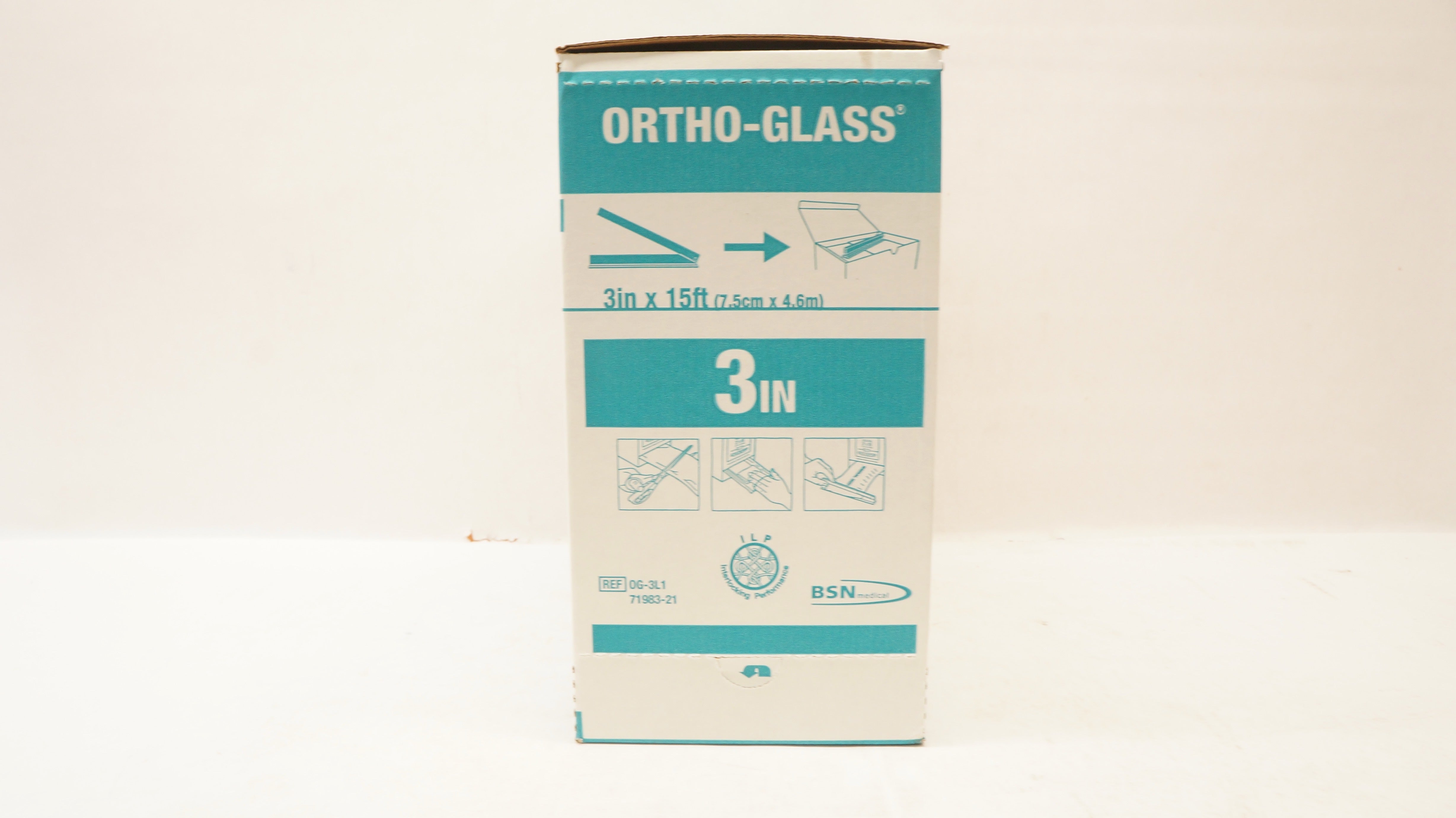 BSN Medical OG-3L1 Ortho-Glass Synthetic Splint System 3inch x 15ft.