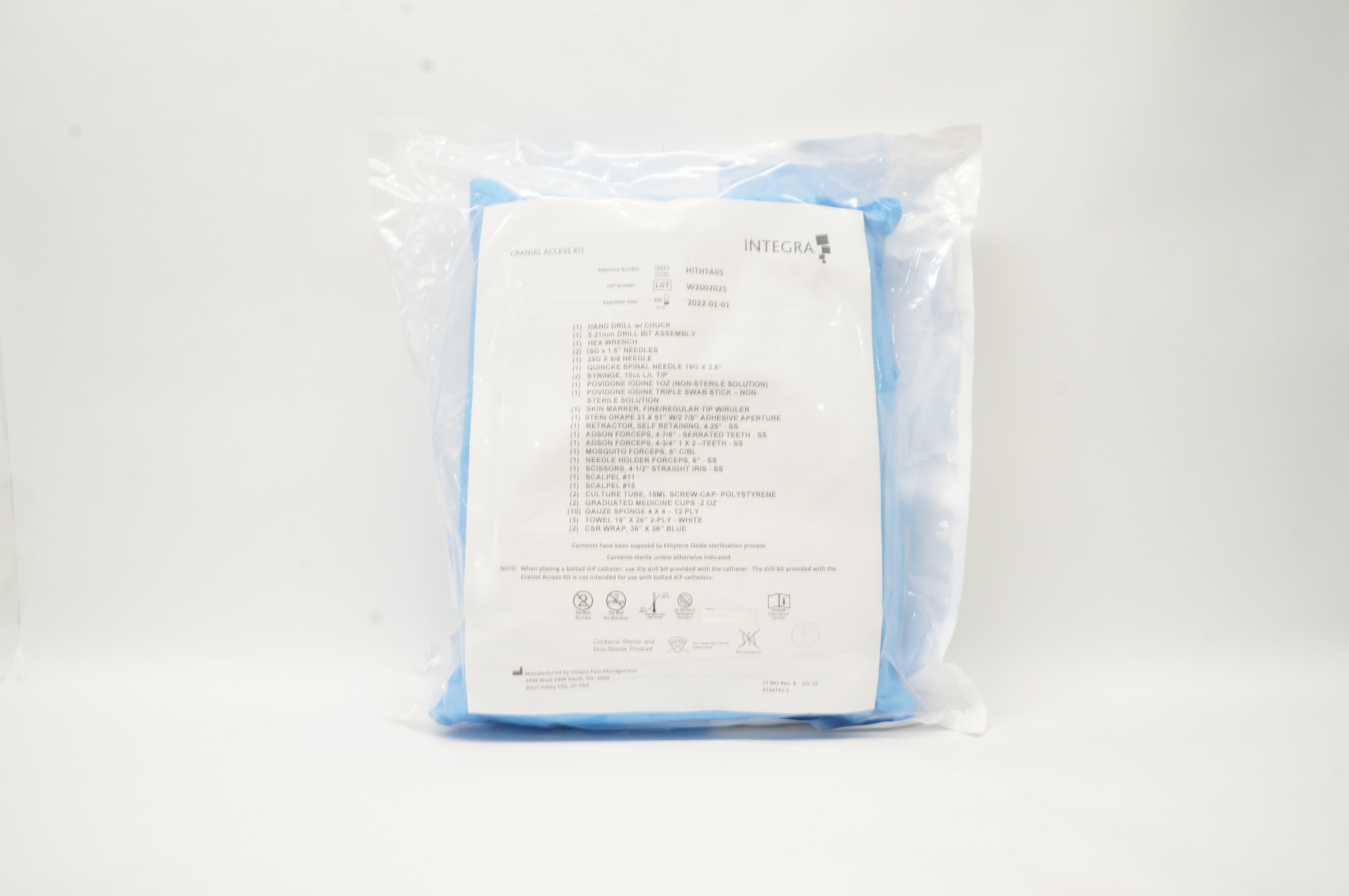 Integra HITHTA05 Cranial Access Kit