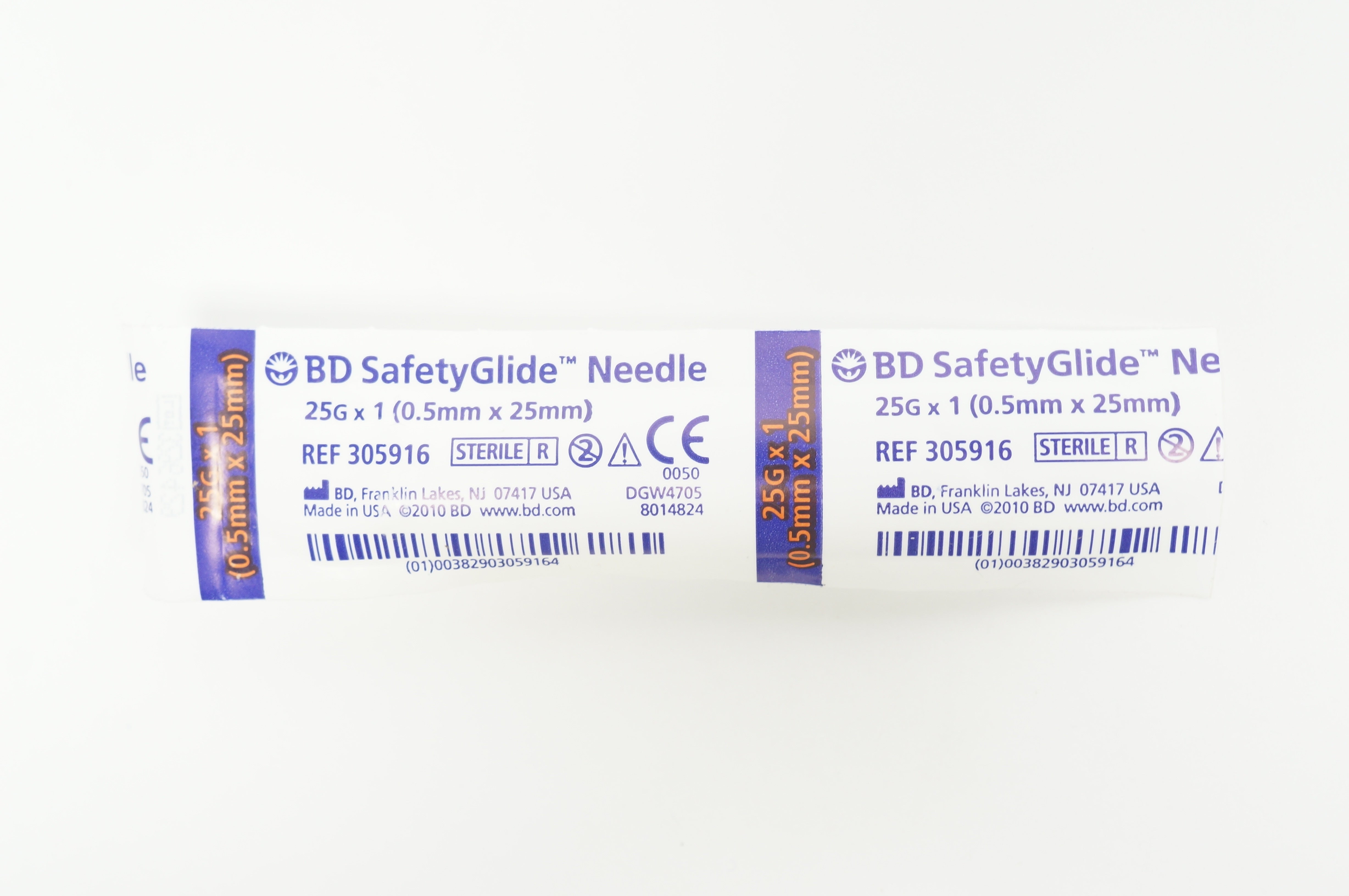 BD 305916 SafetyGlide Ndle 25G x 1inch (x)