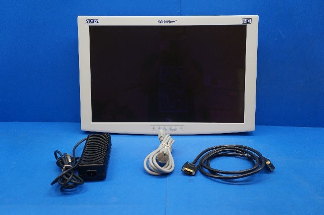 Karl Storz 9424HDAF 24"" Wideview HD W/Fiber Input 1920x1200 ~ 615hrs ~ Scratch