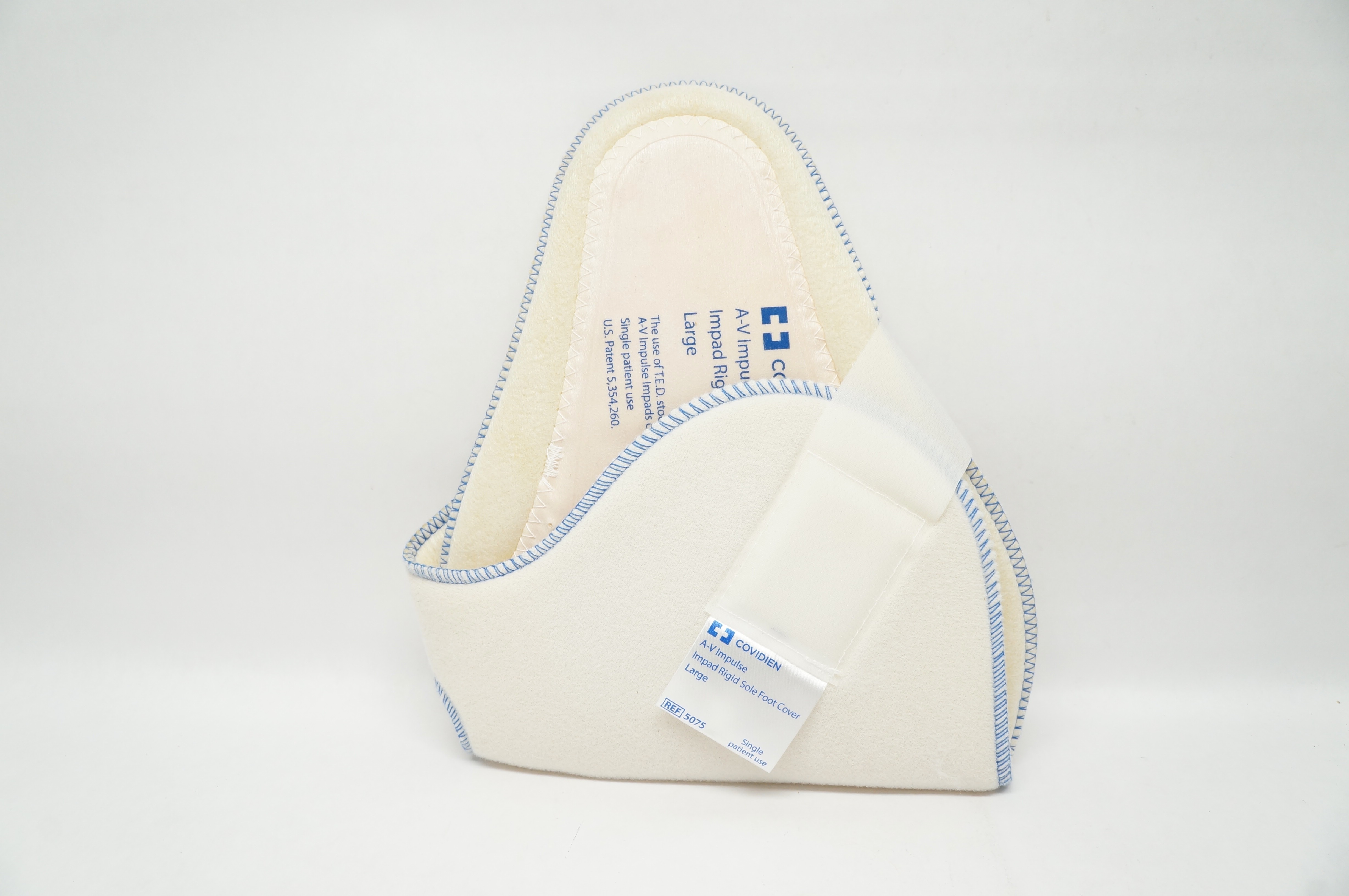 Covidien 5075 A-V Impulse Impad Rigid Sole Foot Cover Large