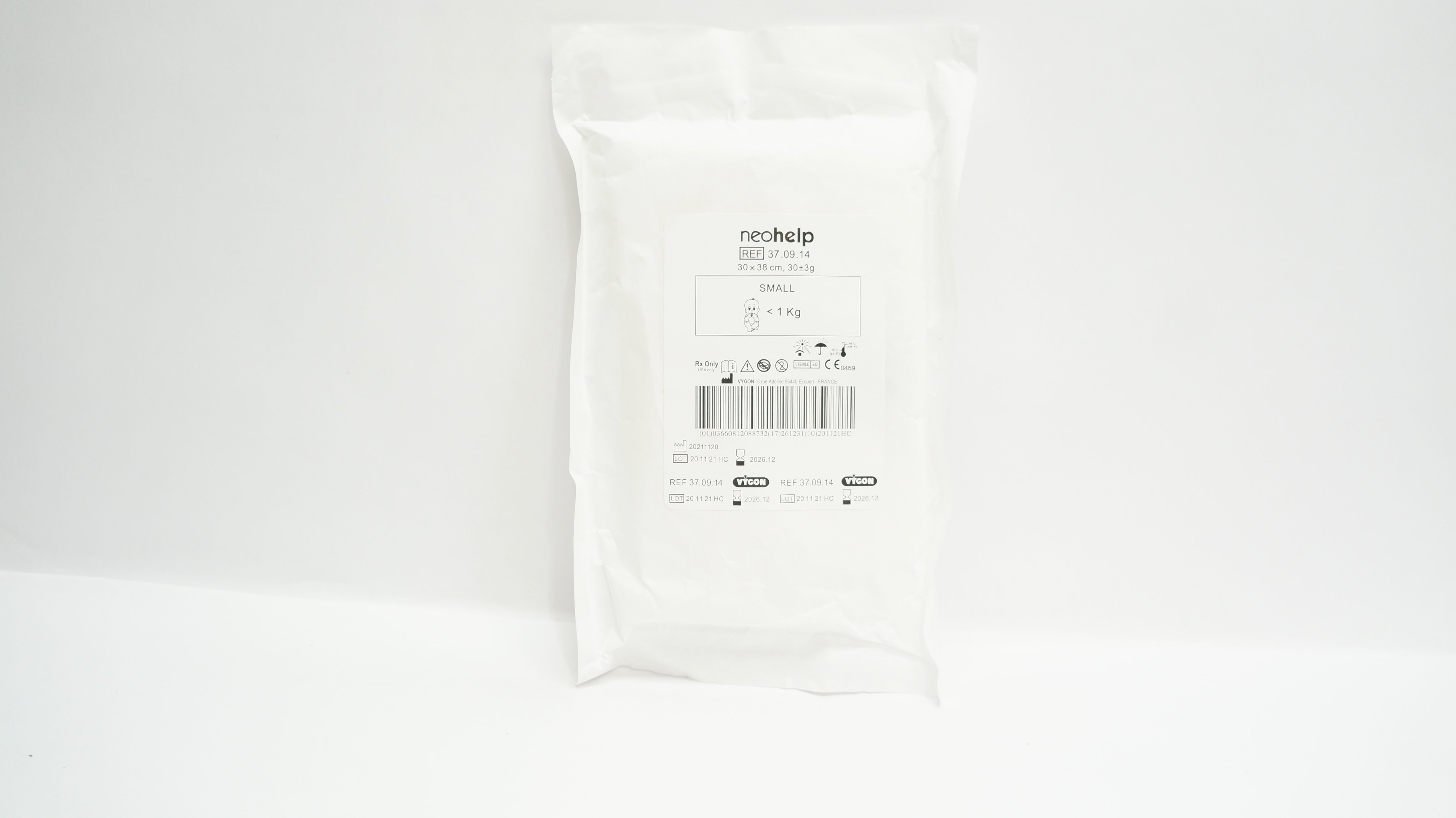 Vygon 37.09.14 Value Life Neohelp 30 x 38cm 30±3g Small <1kg