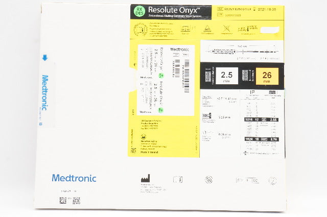Medtronic RONYX25026UX Zotarolimus-Eluting Coronary Stent System 2.5 x 26mm (x)
