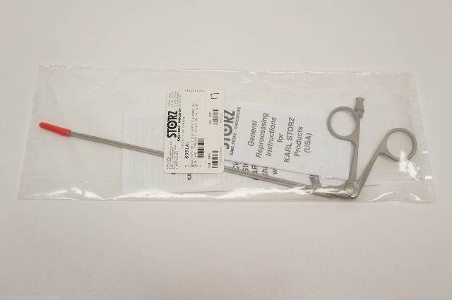 Karl Storz 8591AL Kleinsasser Cutting Forceps w/Round 2mm Cup Jaws w/Suction