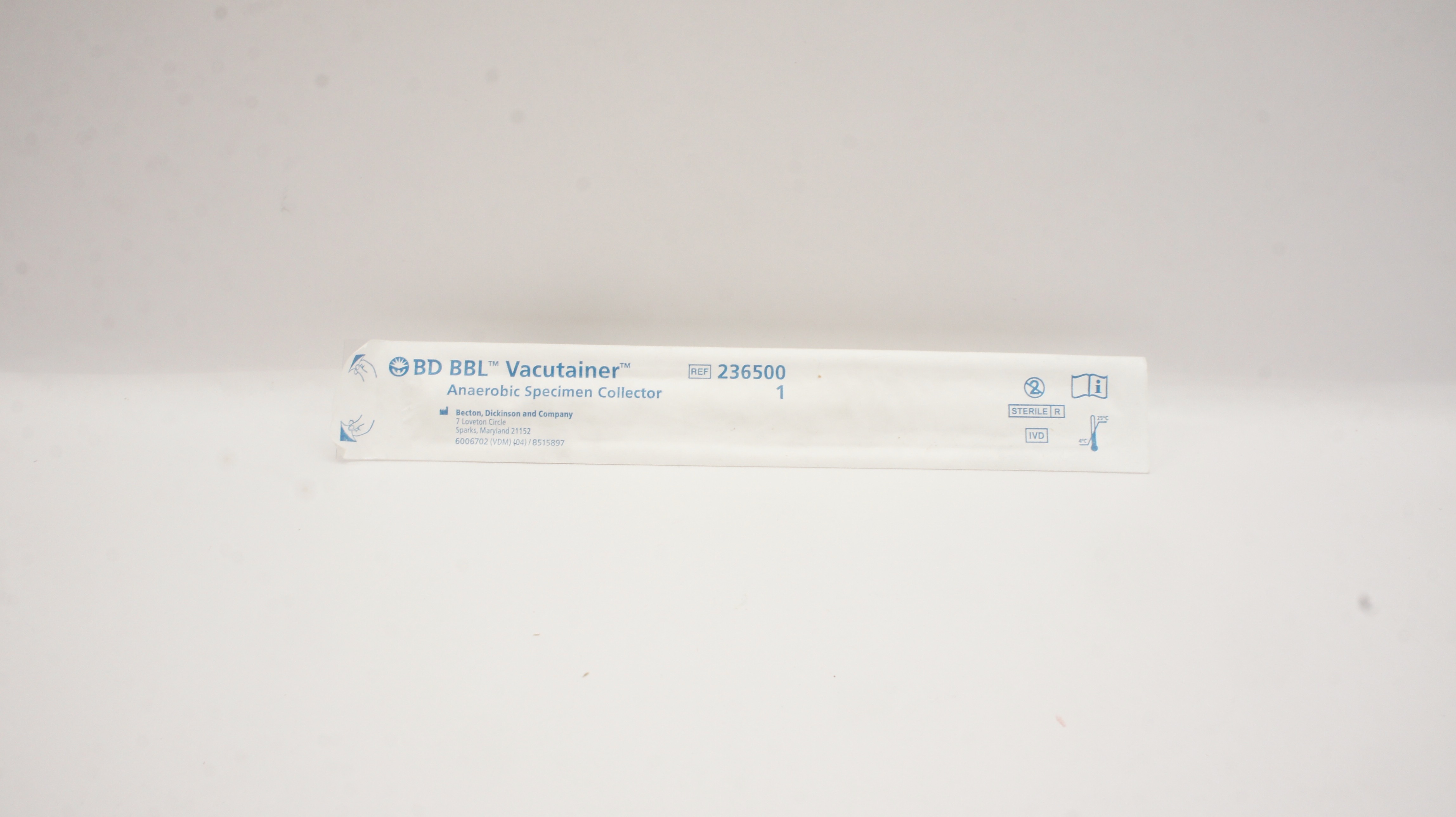 BD 236500 BBL Vacutainer Anaerobic Specimen Collector (x)