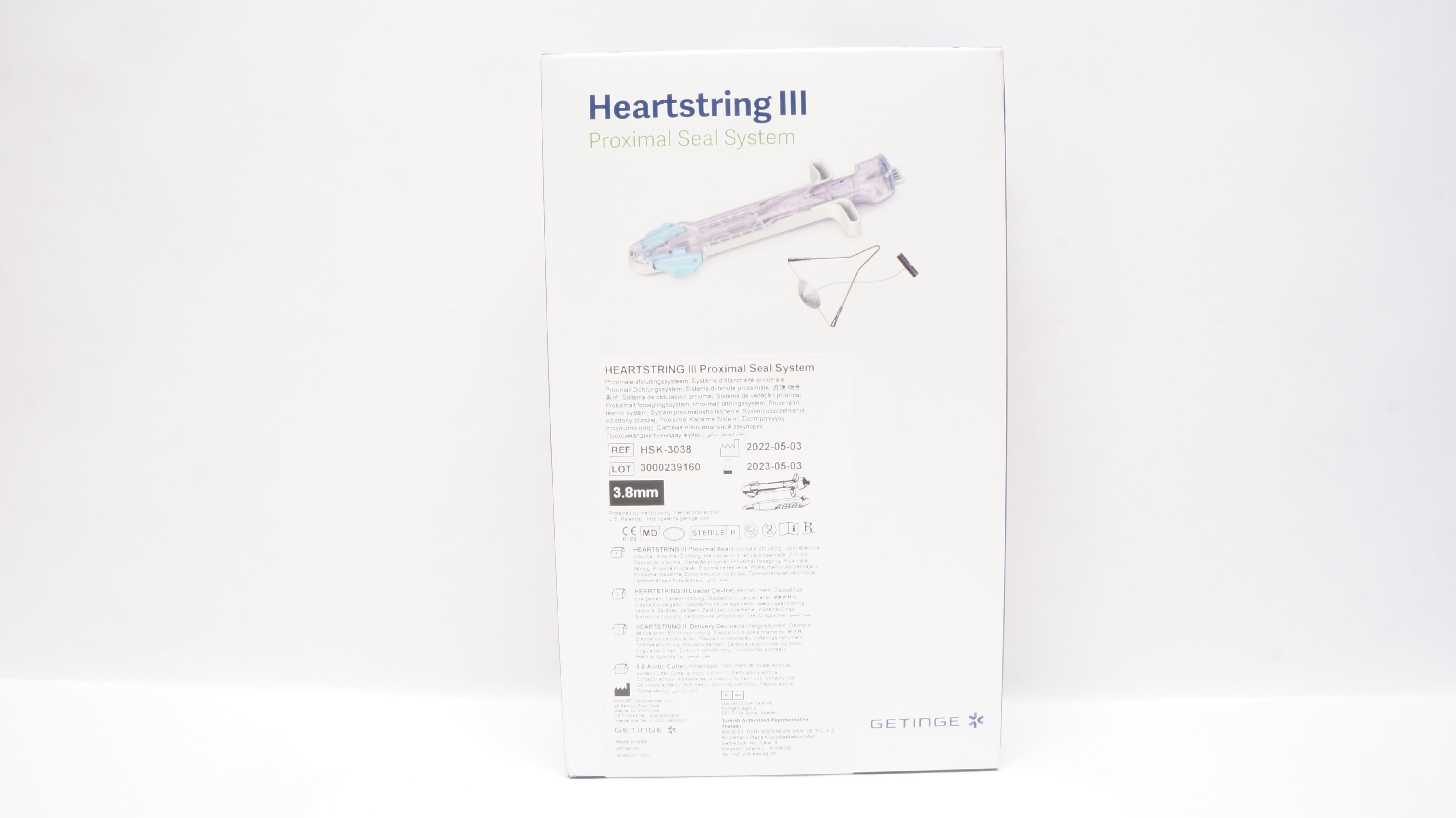 Maquet HSK-3038 HEARTSTRING III Proximal Seal System 3.8 mm (x)
