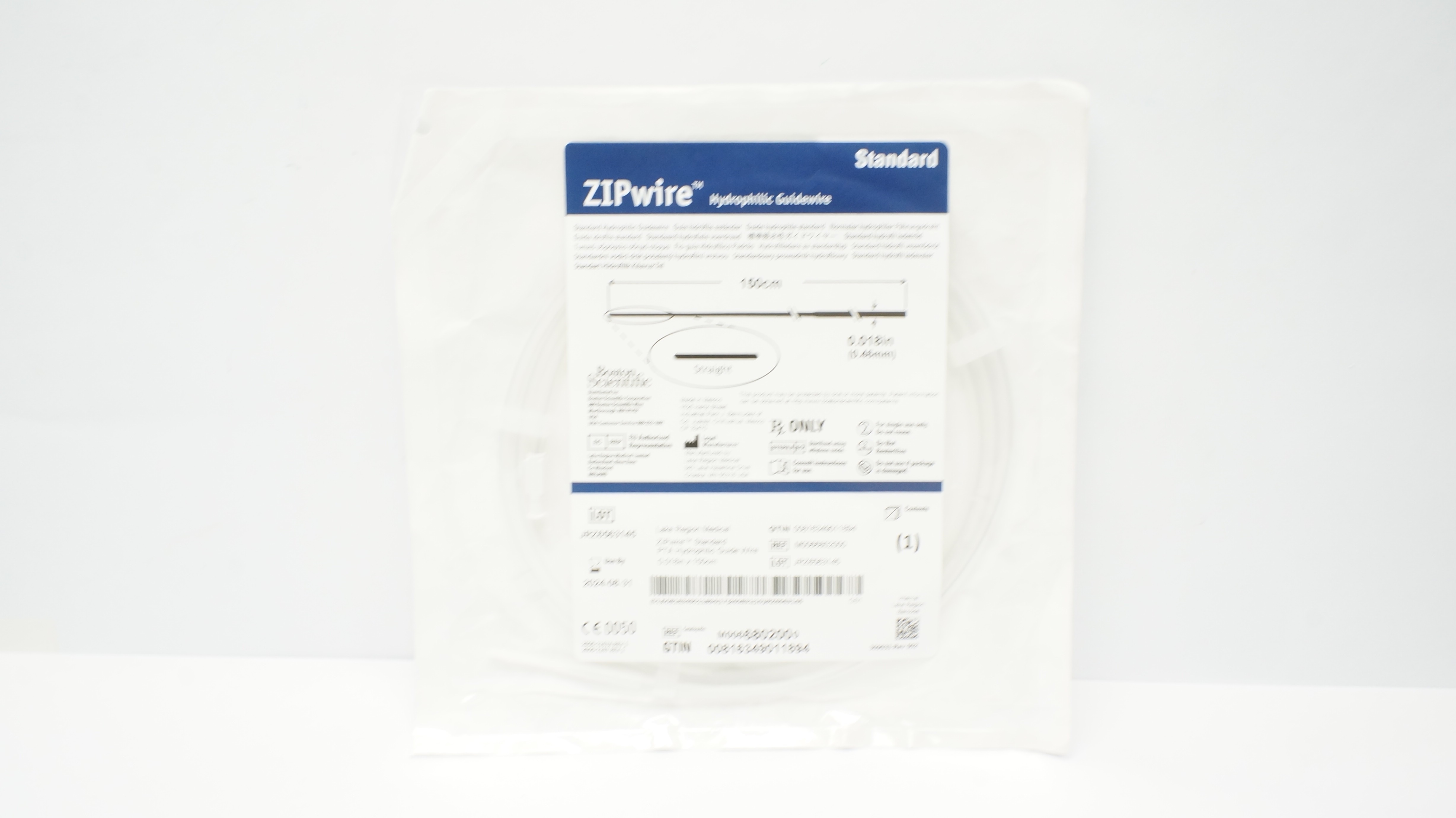 Boston Scientific M0066802000 ZIPwire Hydrophilic Guidewire 0.018inch x 150cm(x)