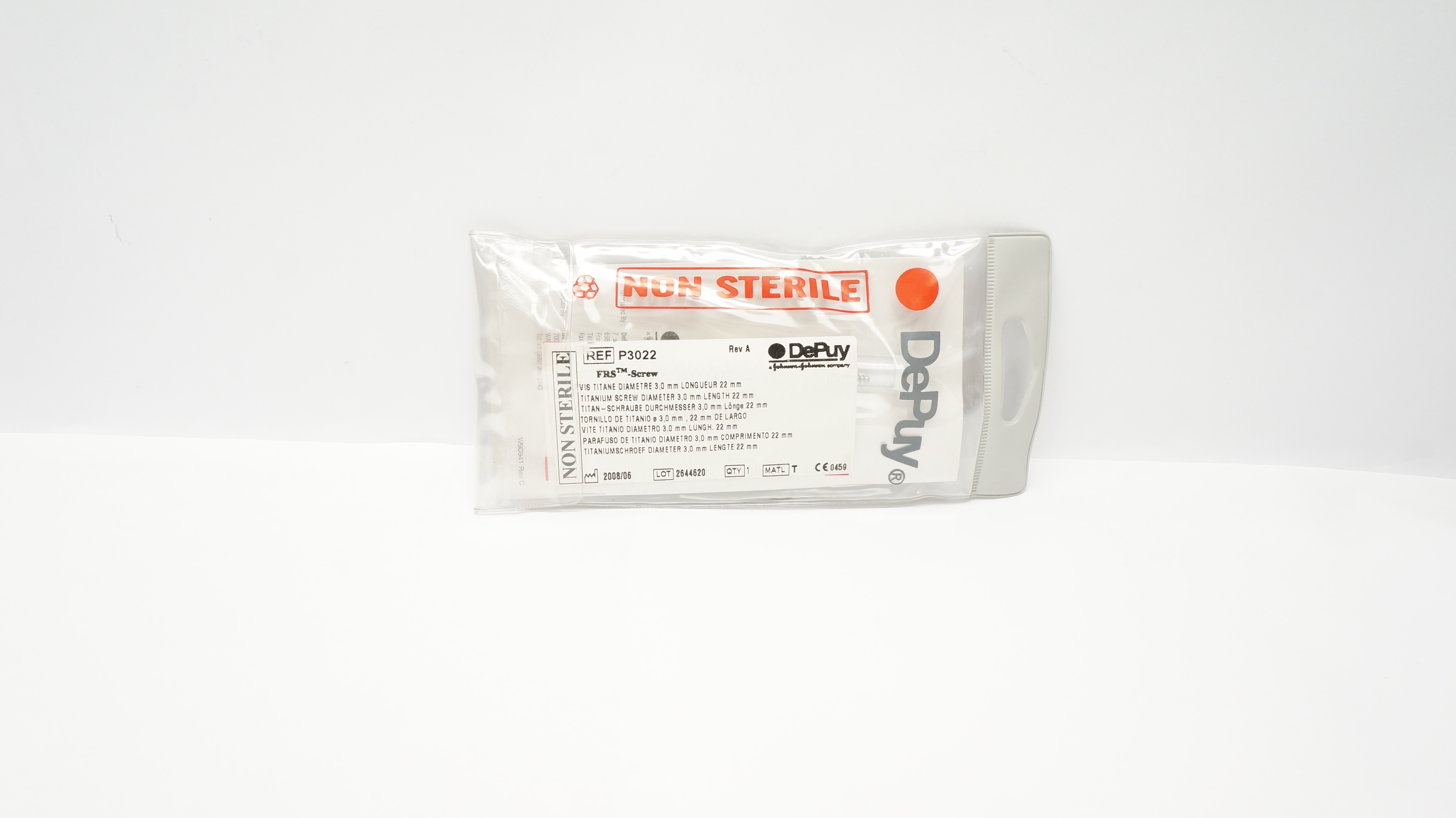 DePuy P3022 FRS - Screw 3.0 x 22mm