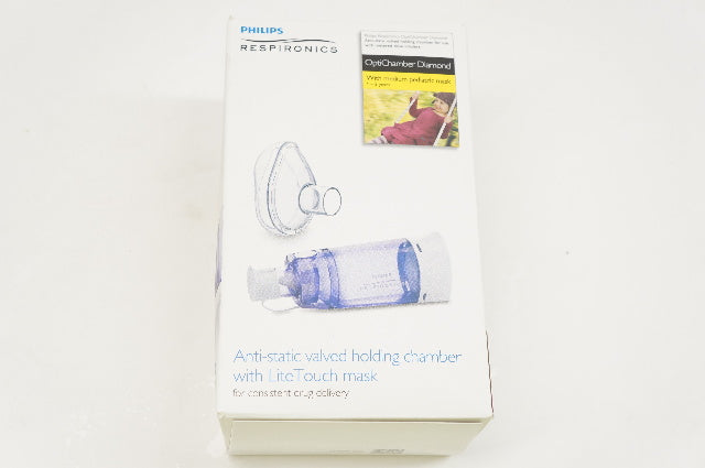 Philips 1079826 OptiChamber Diamond Valve Chamber-Med Mask