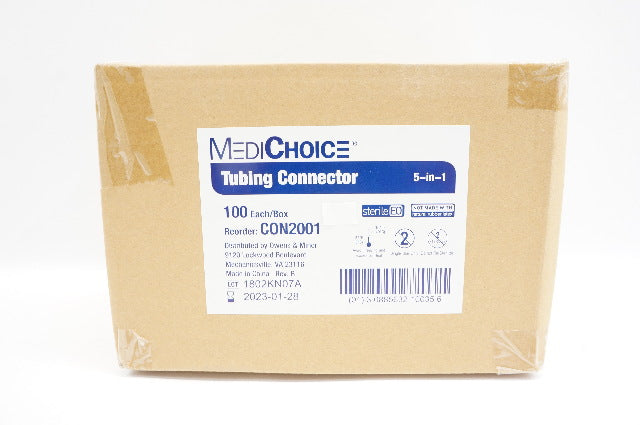 MediChoice CON2001 Tubing Connector 5-in-1 - Case of 100