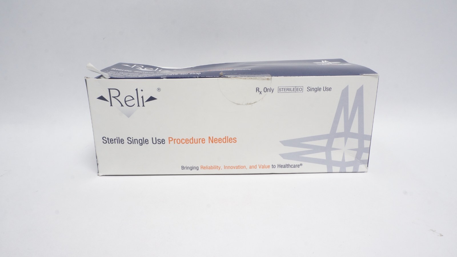 Reli SN22G351 Procedure Needles 22G x 3.5" Black - box of 25