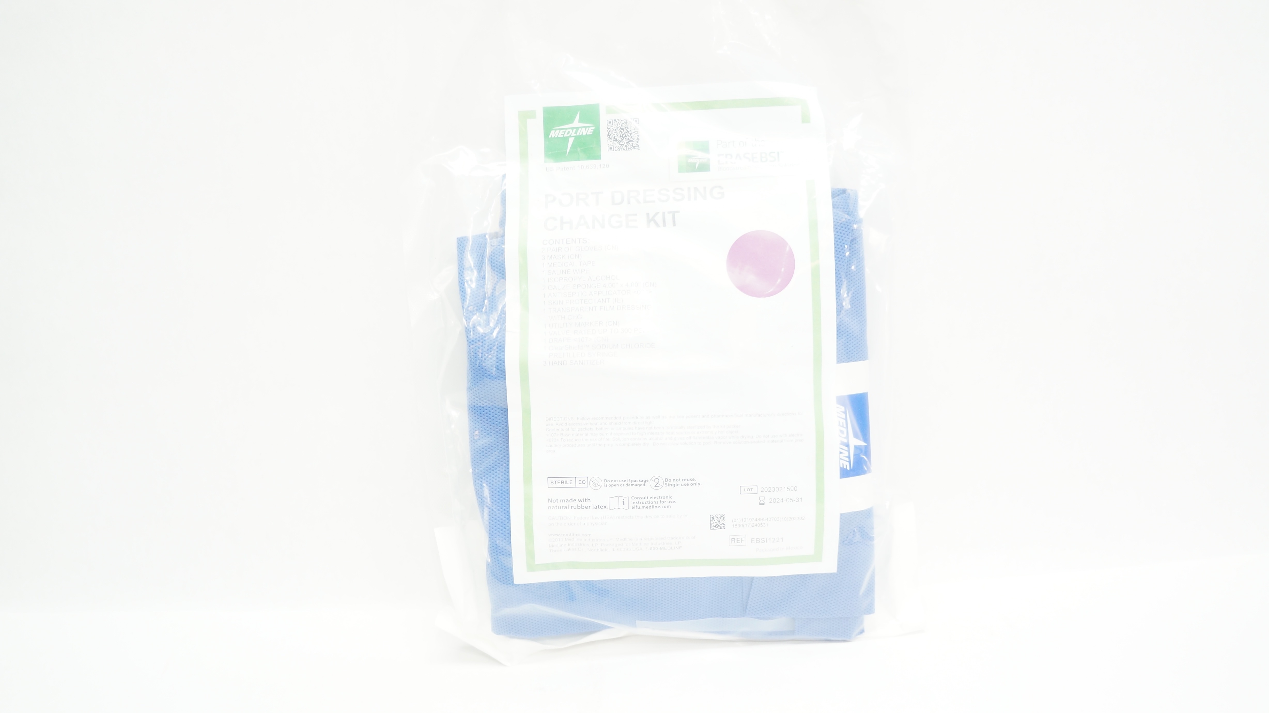 Medline EBSI1221 Port Dressing Change Kit