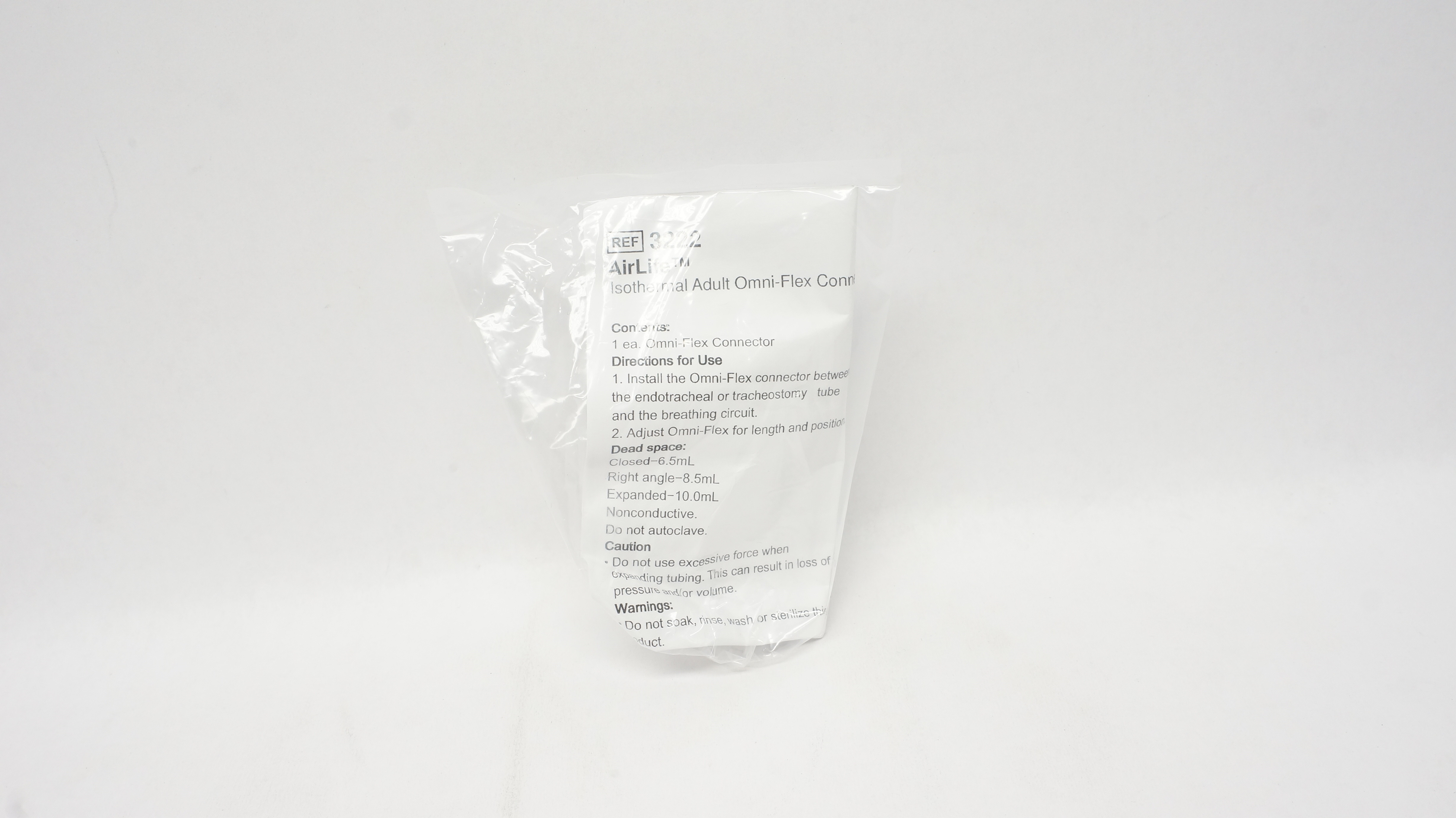 Vyaire 3222 AirLife Isothermal Adult Omni-Flex Connector