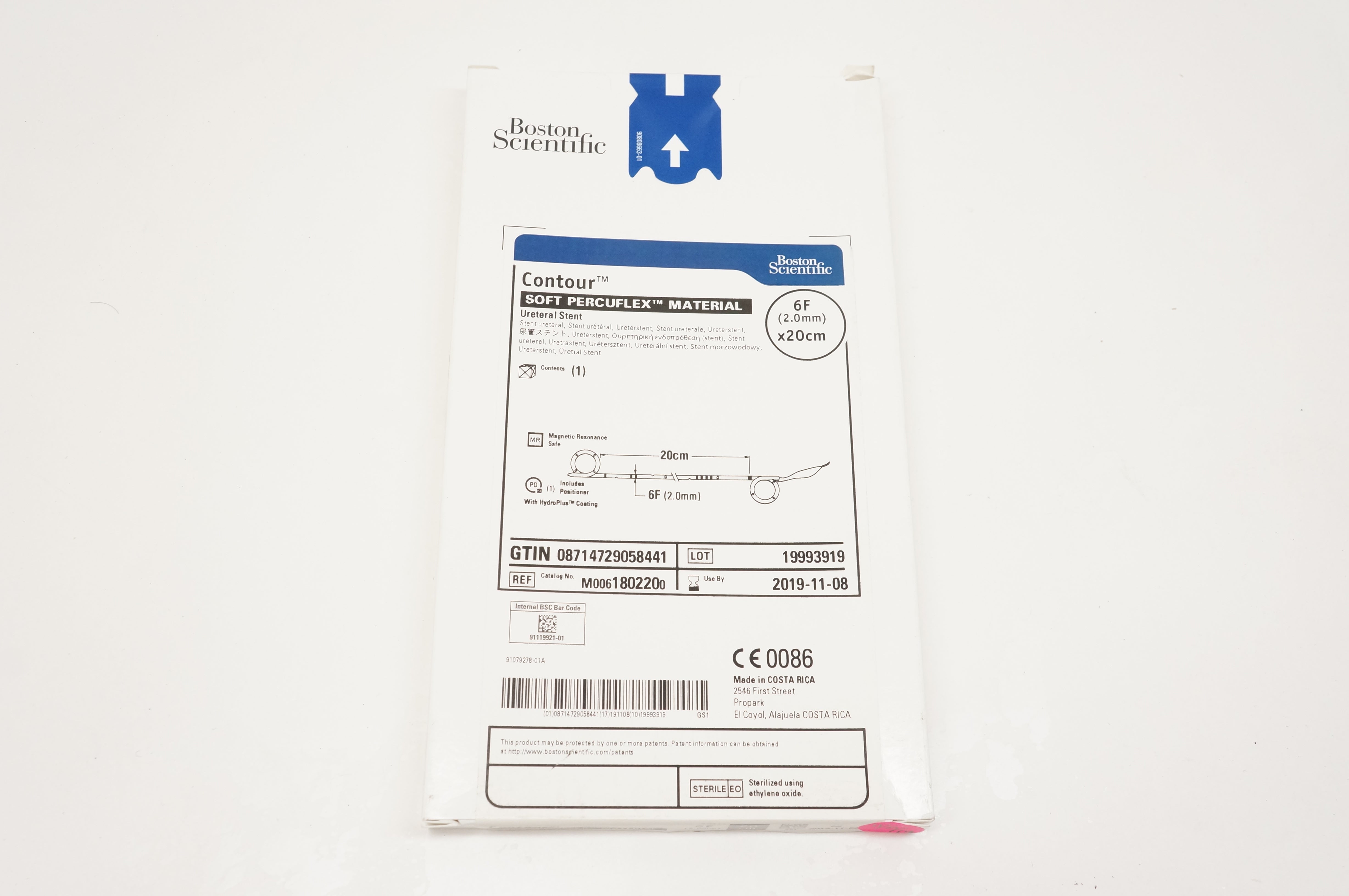 Boston Scientific 180220 Contour Soft Percuflex Material 6F x 20cm (x)