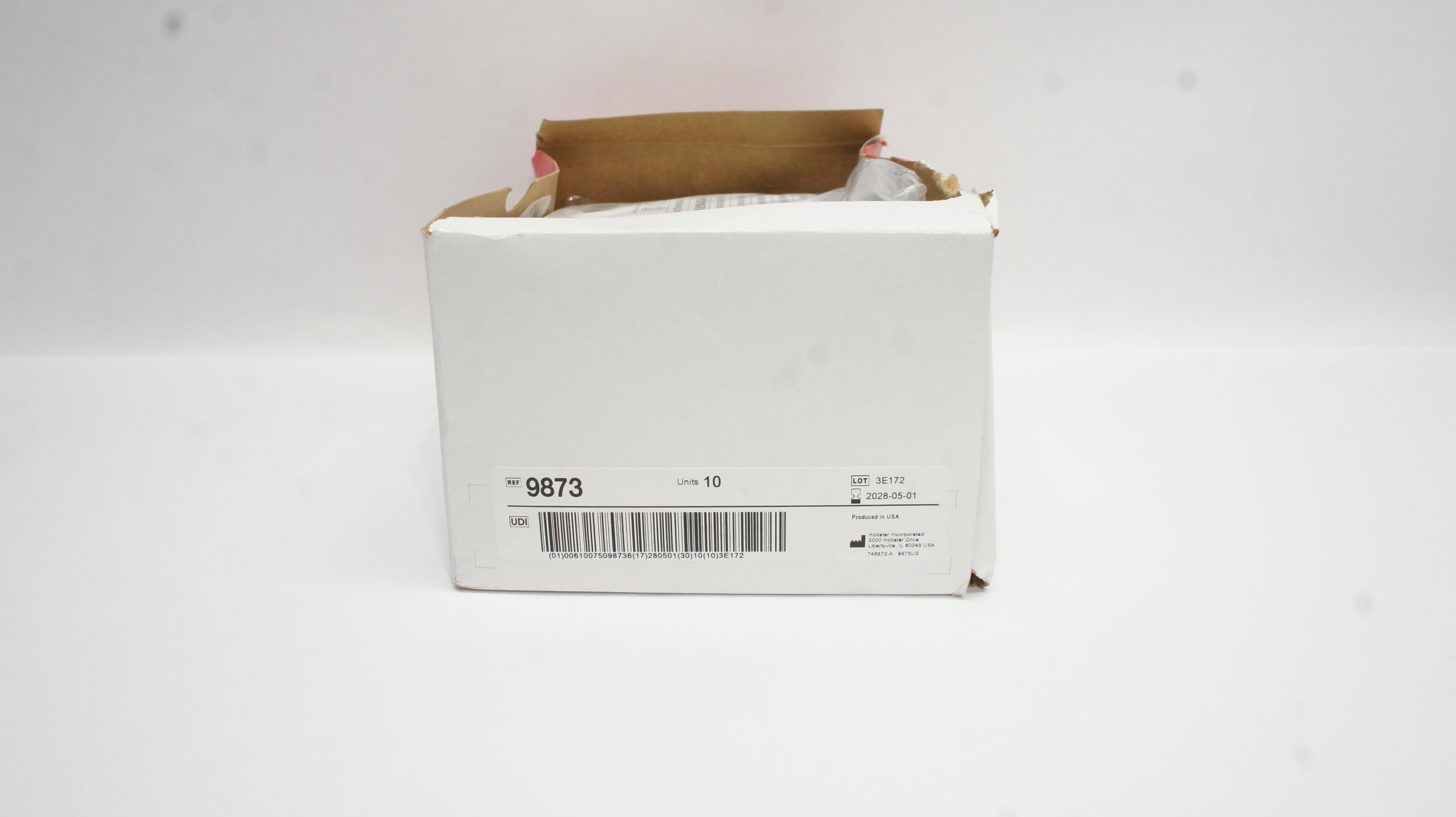 Hollister 9873 Male Urinary Pouch 250mL - Box of 10