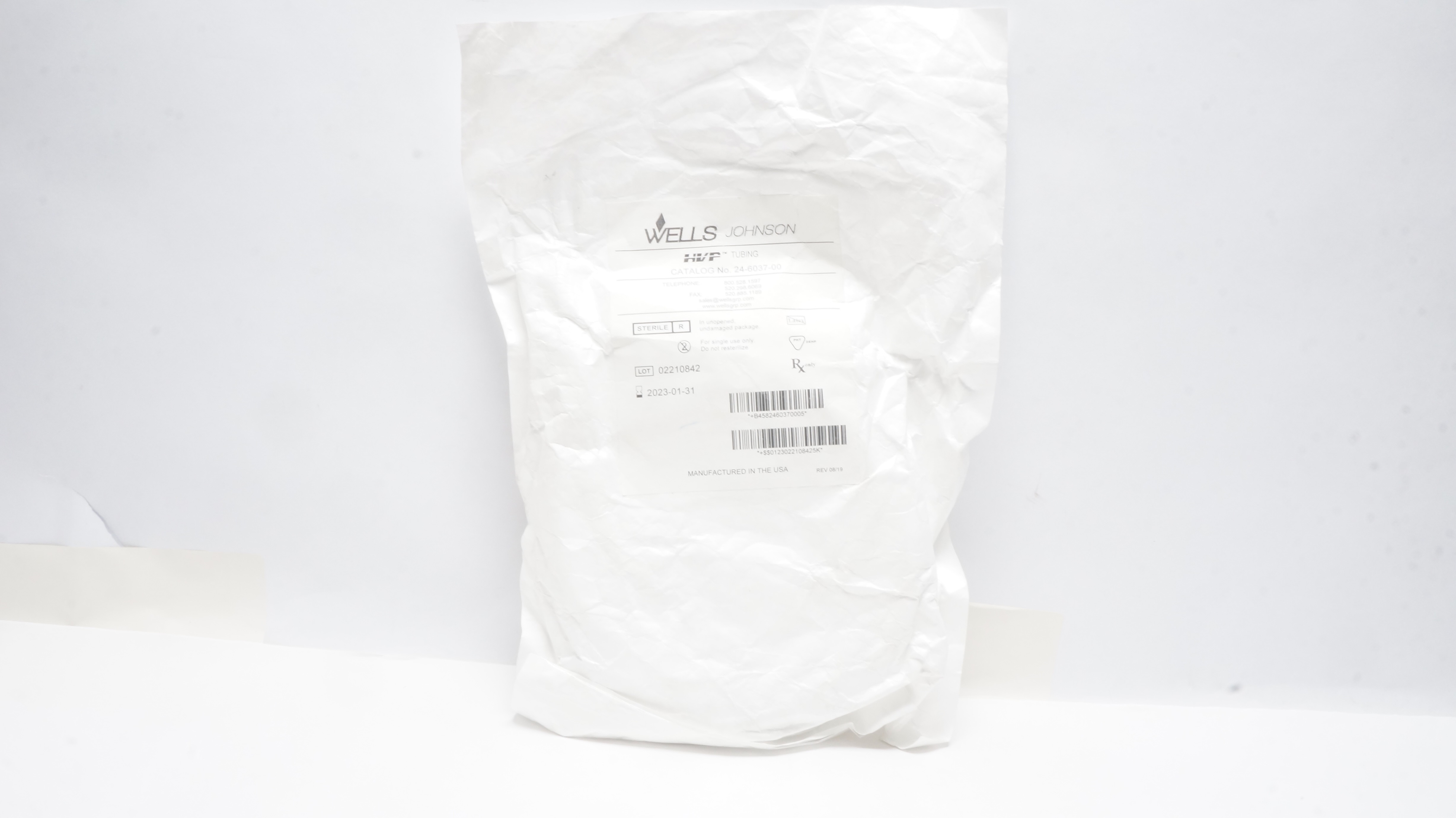 Wells Johnson 24-6037-00 HVP Tubuing (x)