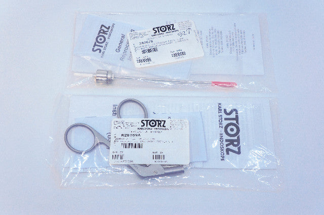 Karl Storz 28067B Athroforce III Straight Punch 1.4mm Curved + 28169A Handle