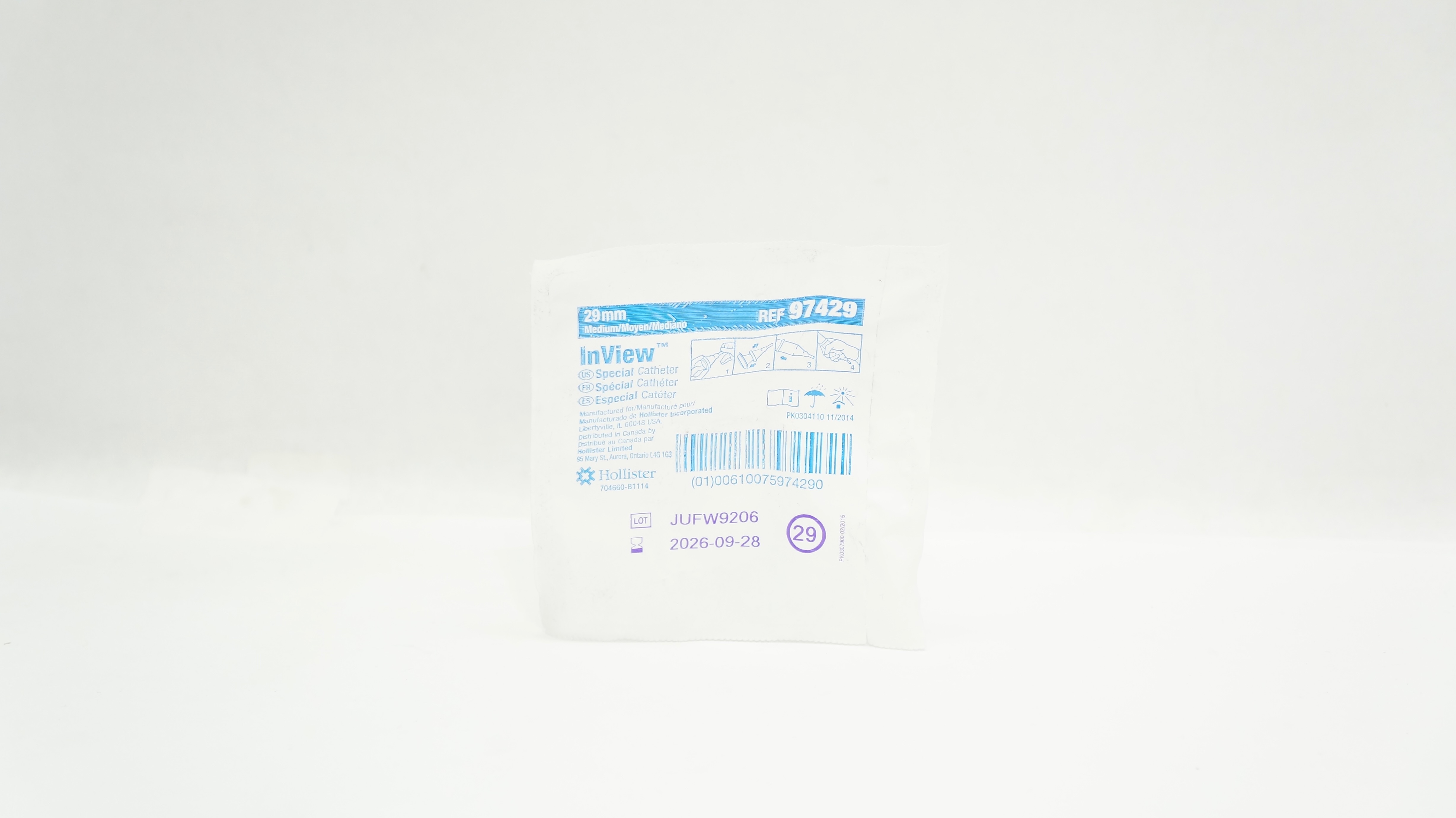 Hollister 97429 InView Special Cath. Medium 29mm